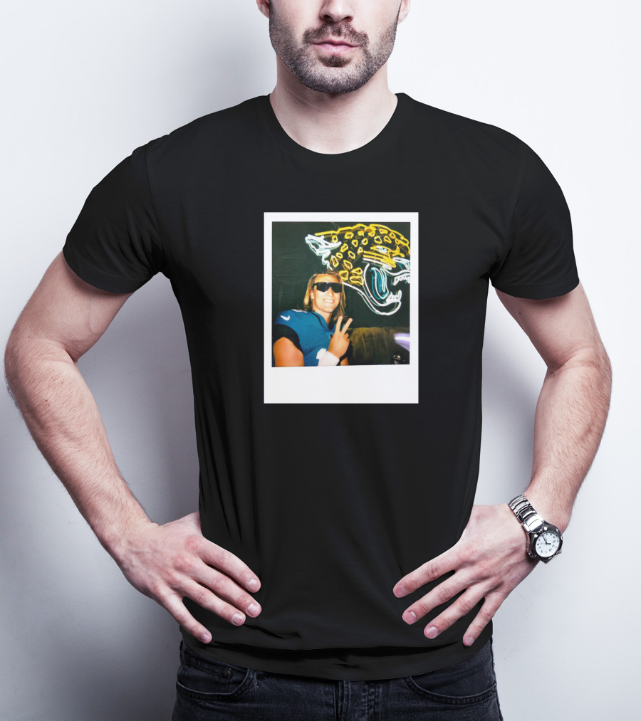 Trevor Lawrence Steezy Trev Jacksonville Jaguars Profile Picture T-Shirt