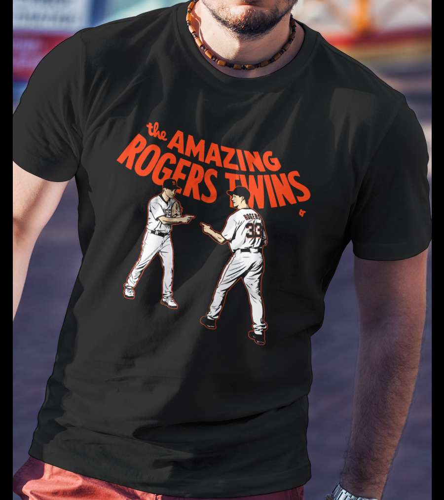 The Amazing Rogers Twins San Francisco Baseball Players T-Shirt