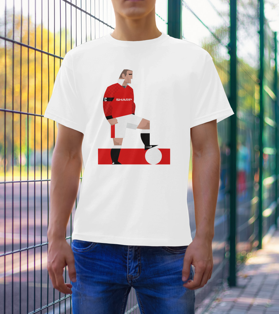 Stanley Chow Eric Sharp Captain Soccer Player T-Shirt