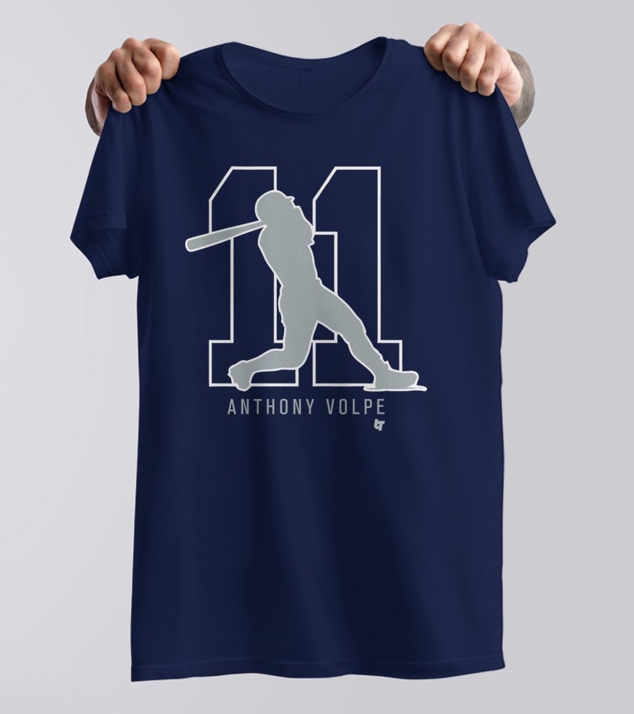 Anthony Volpe 11 New York Baseball T-Shirt