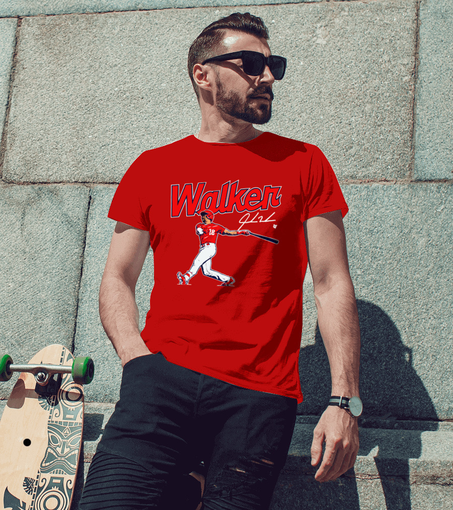 Walker Baseball Swing Signature T-Shirt