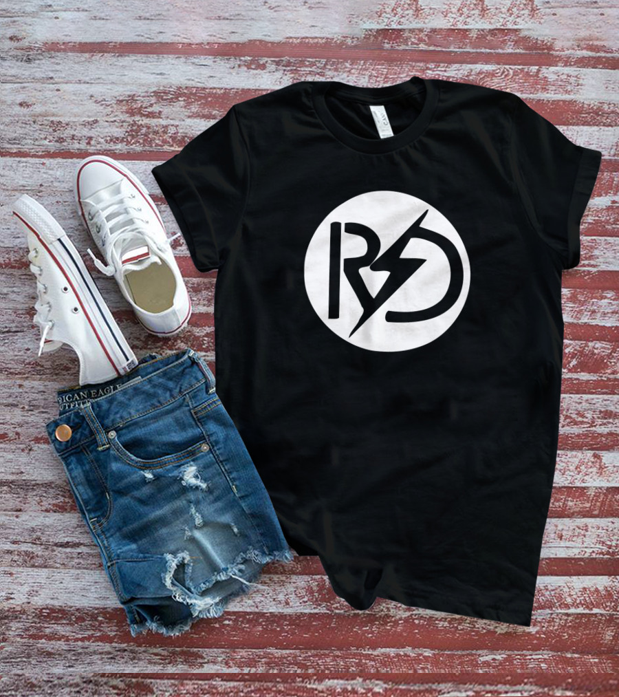 Rhys RD Logo With Circular Emblem T-Shirt