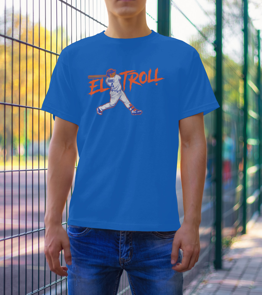 Francisco Álvarez El Troll Baseball T-Shirt