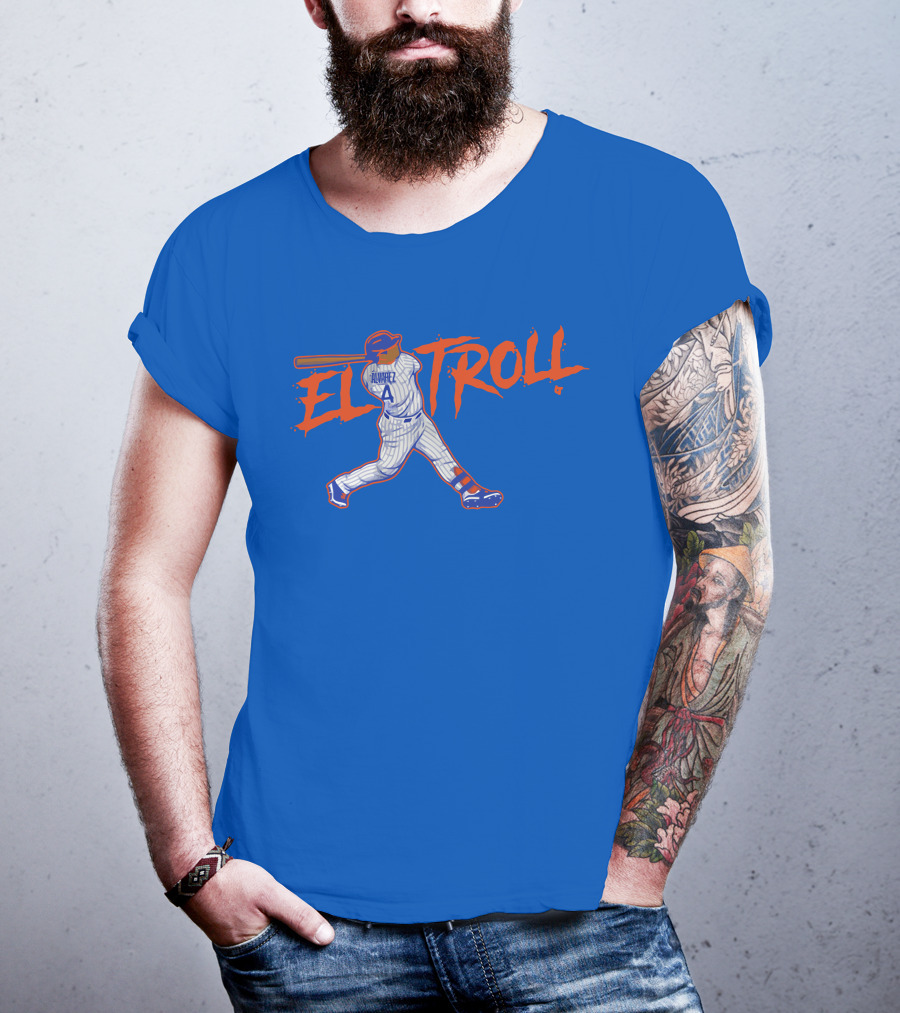 Francisco Álvarez El Troll Baseball T-Shirt