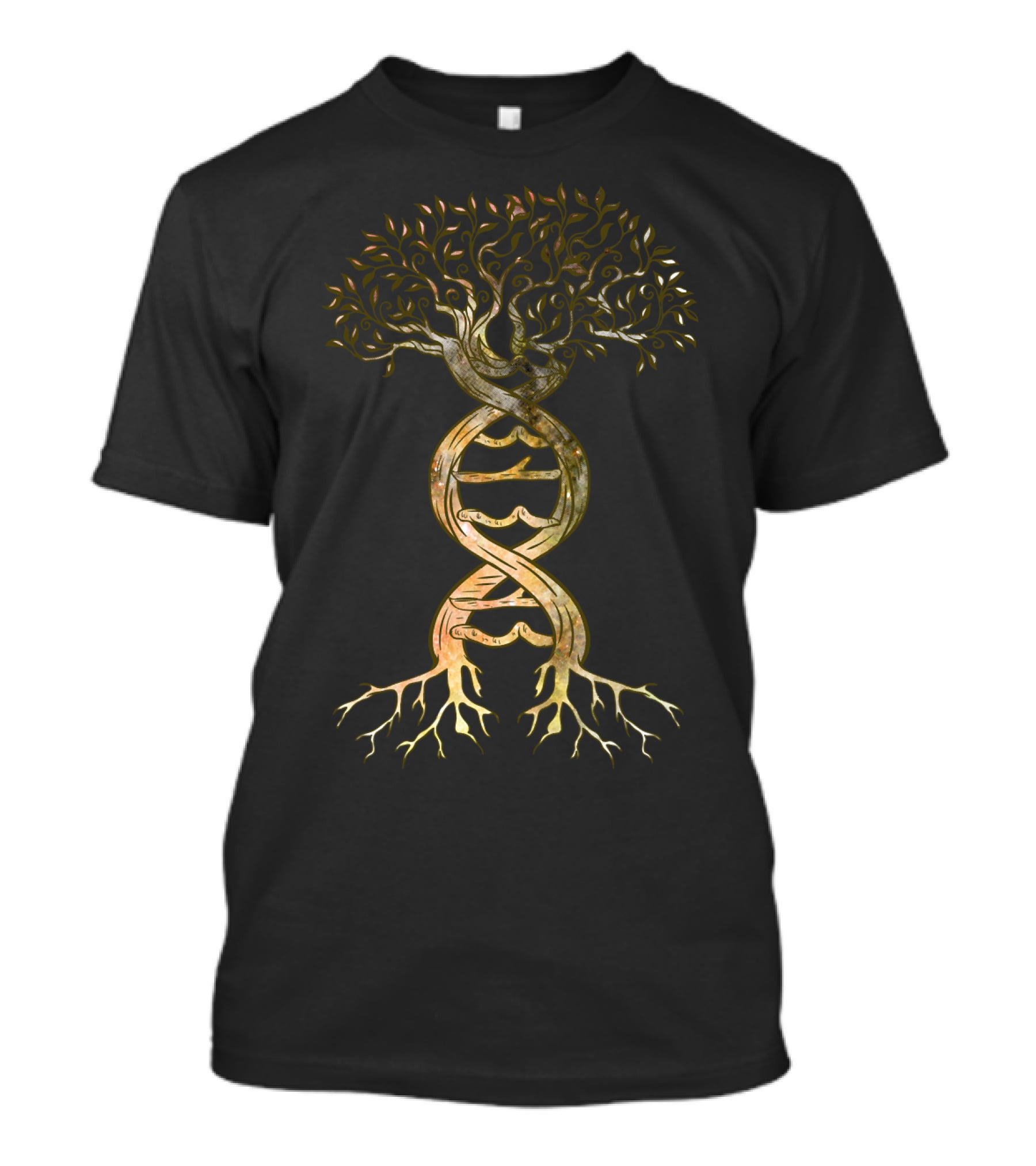 Tree Of Life DNA Genetics Biology Science Environment Lover T-Shirt