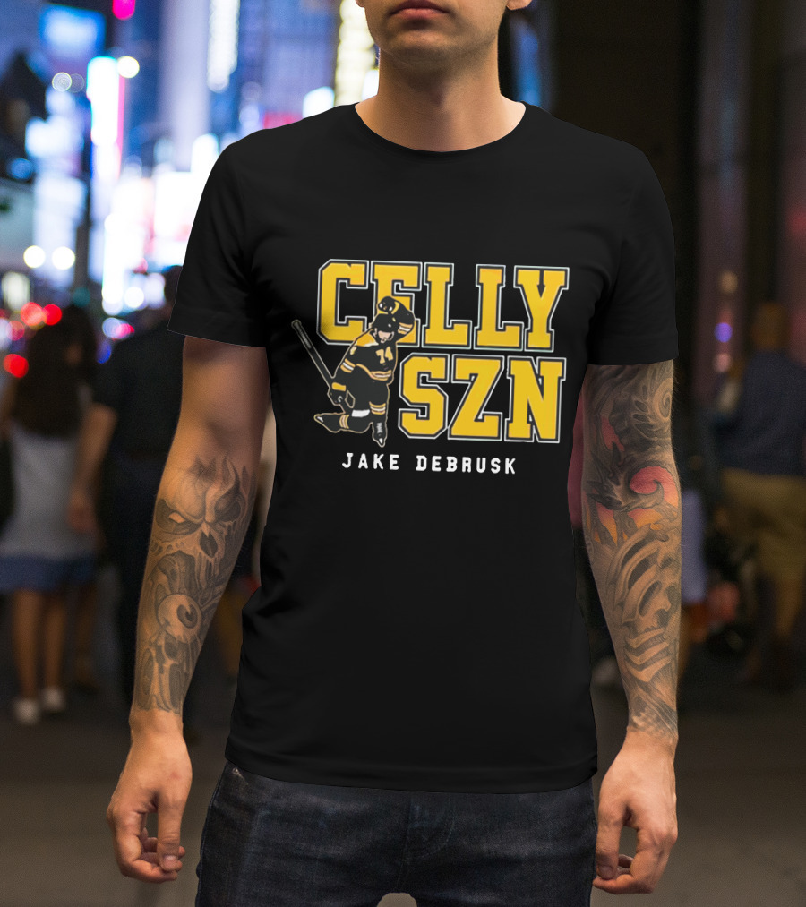 Jake Debrusk Celly Szn Hockey T-Shirt