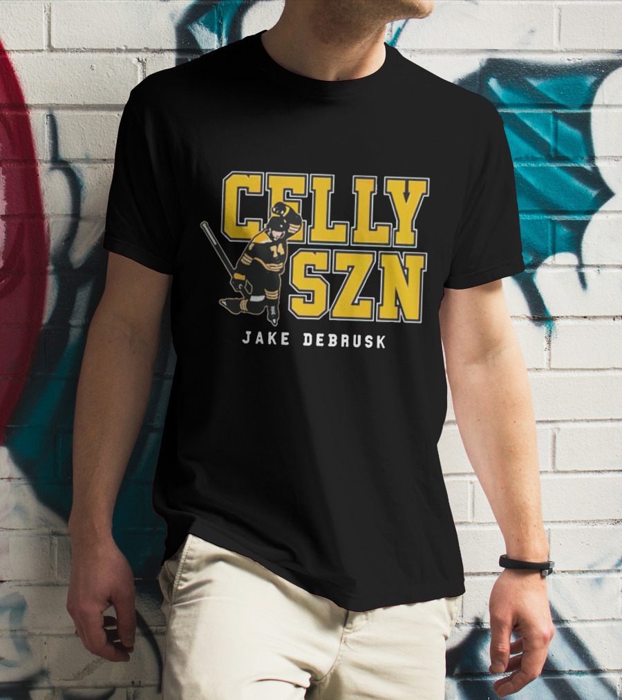 Jake Debrusk Celly Szn Hockey T-Shirt