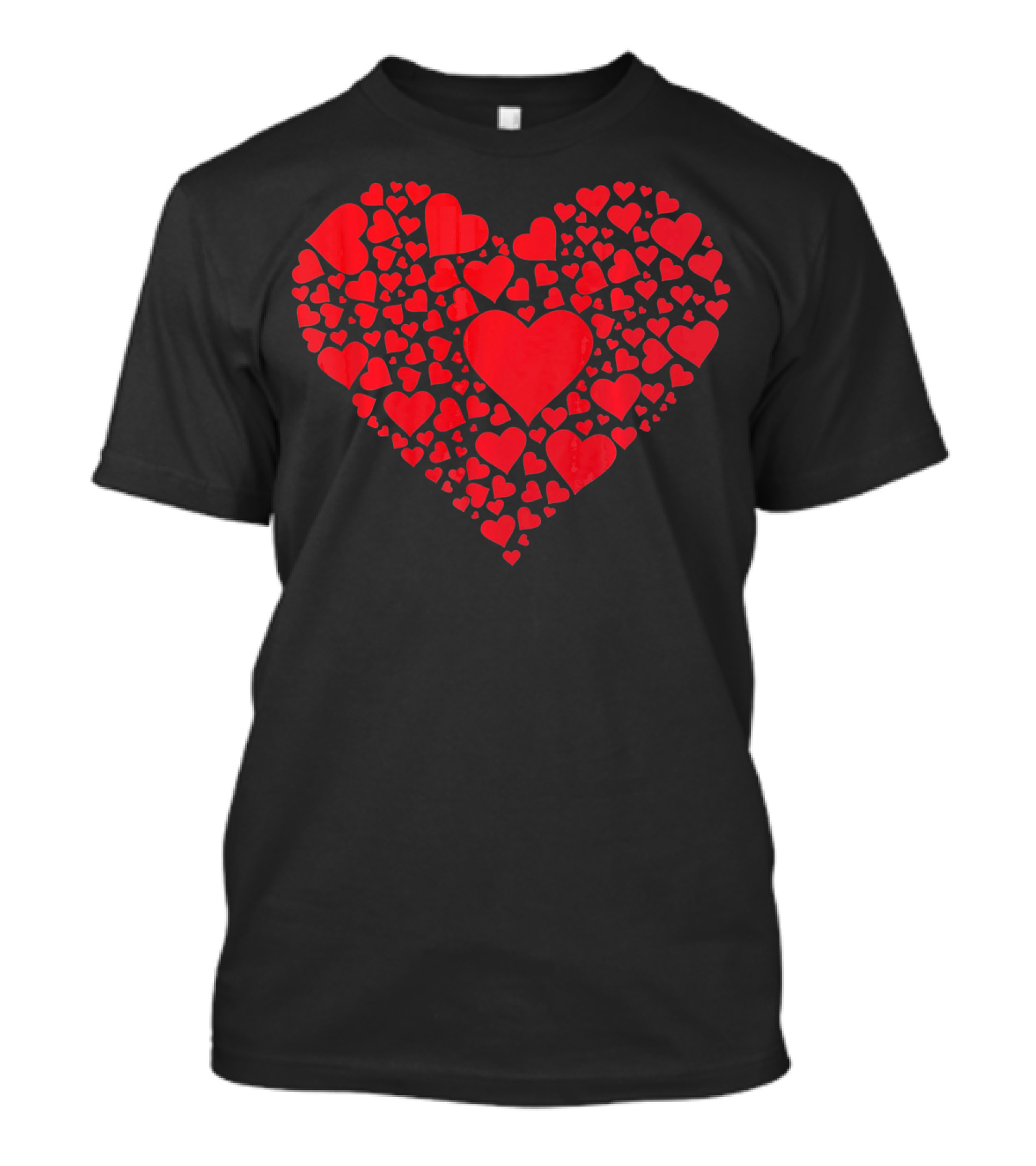 Heart Of Hearts Cute Valentine's Day Red Heart T-Shirt