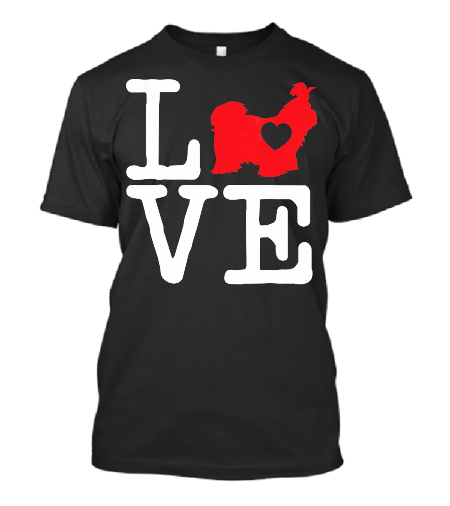 LOVE Shih Tzu Valentine's Day Rottie T-Shirt