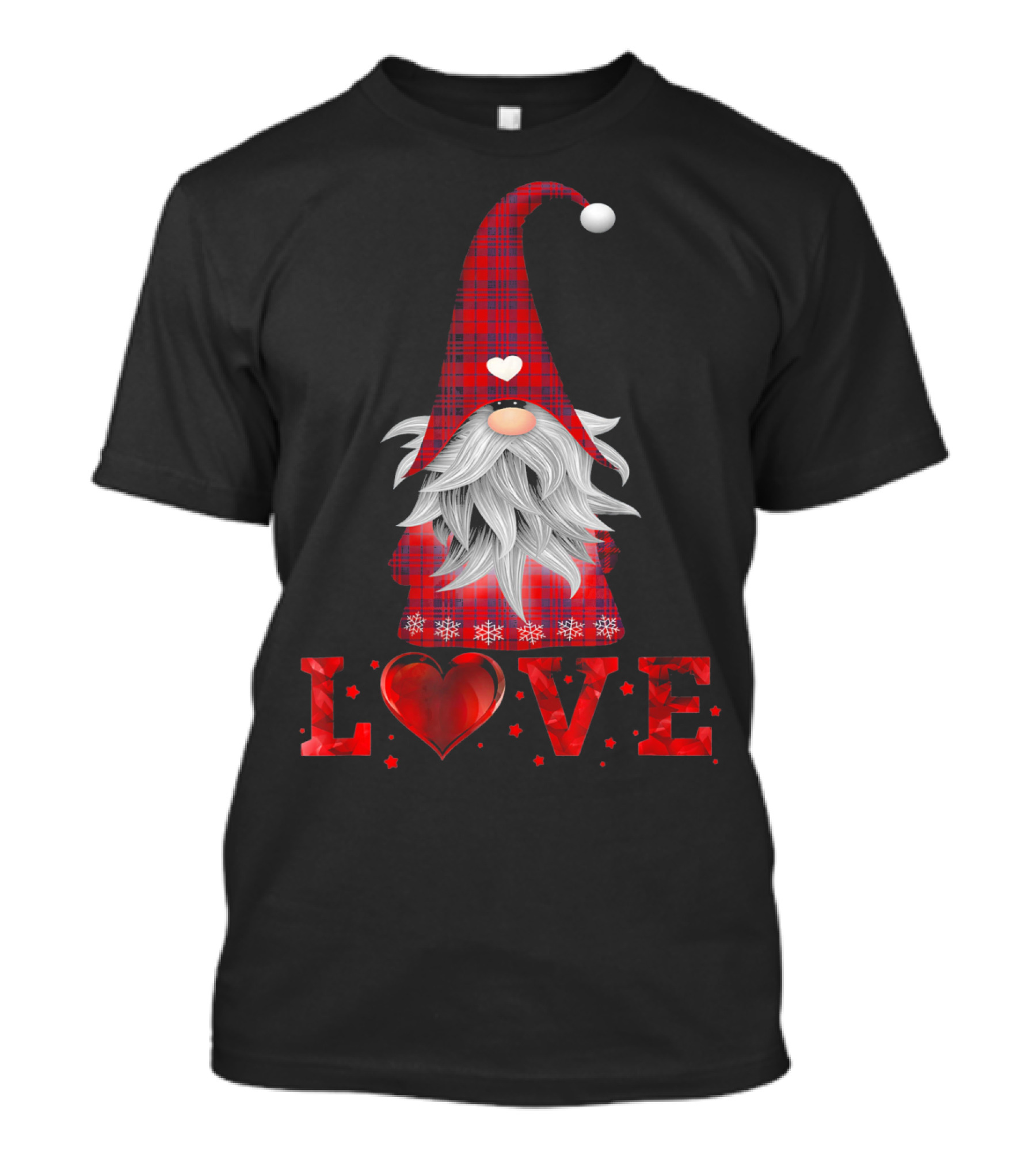 Love Tomte Valentines Day Gnome Nisse T-Shirt