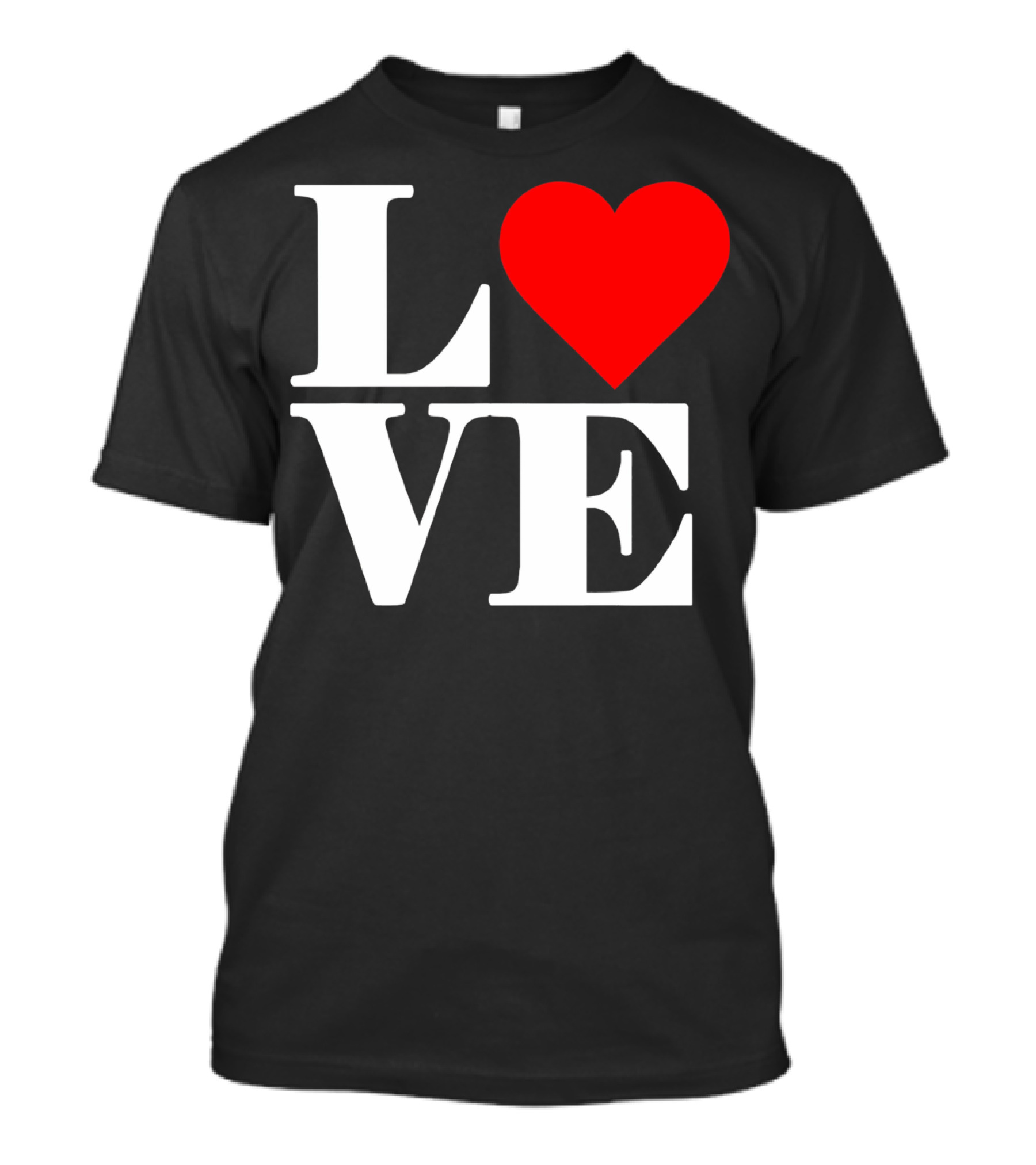 LOVE Heart Valentine's Day Iconic Romantic T-Shirt