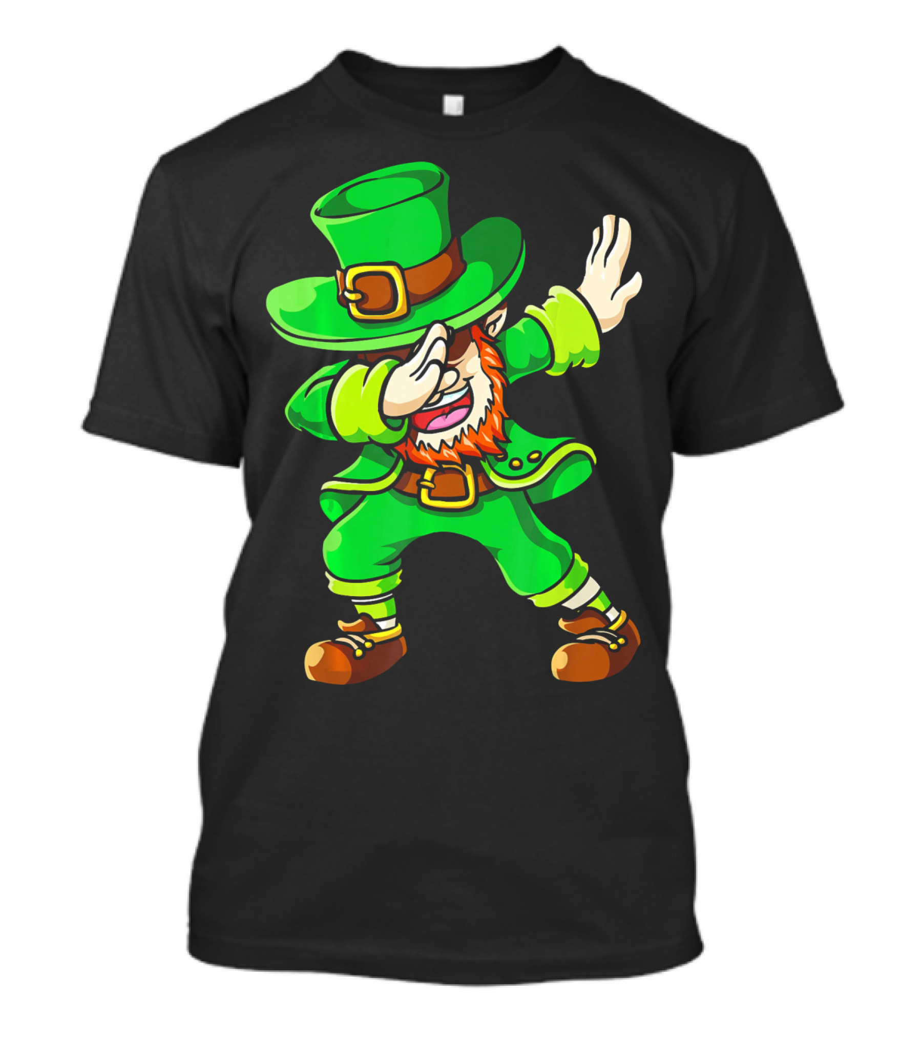 St Patricks Day Dabbing Leprechaun Irish Celebration T-Shirt