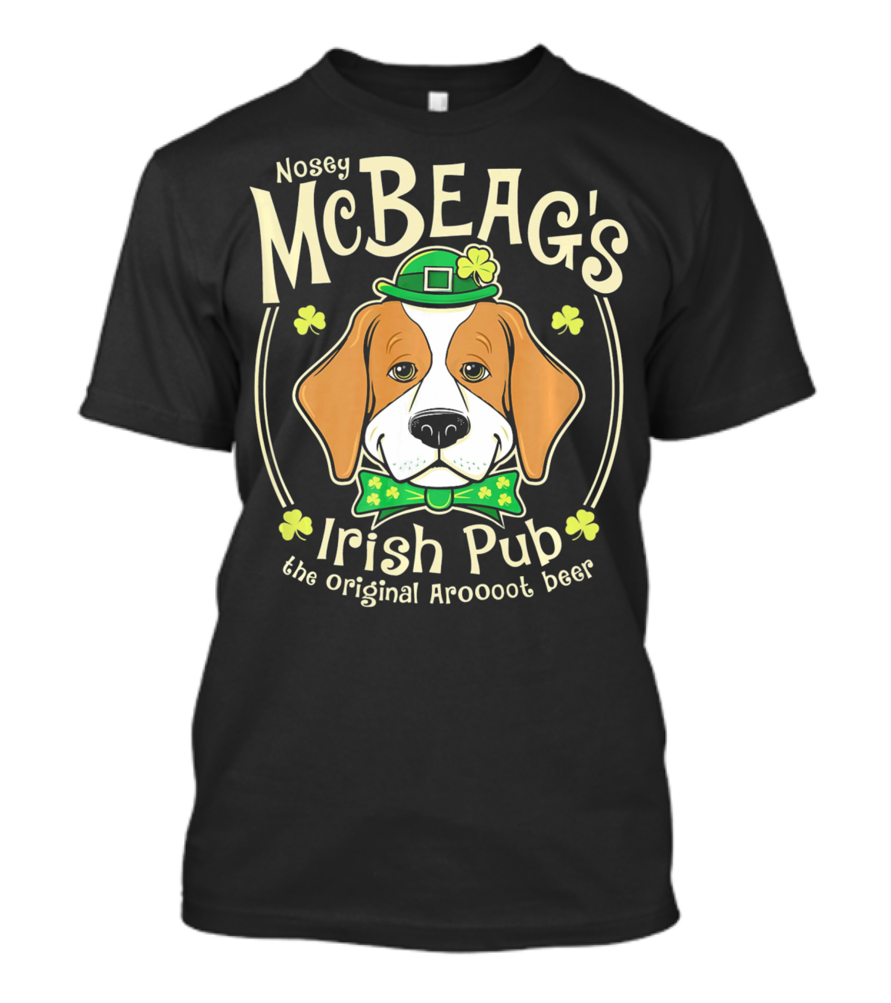 Nosey McBeag's Irish Pub The Original Aroooot Beer T-Shirt
