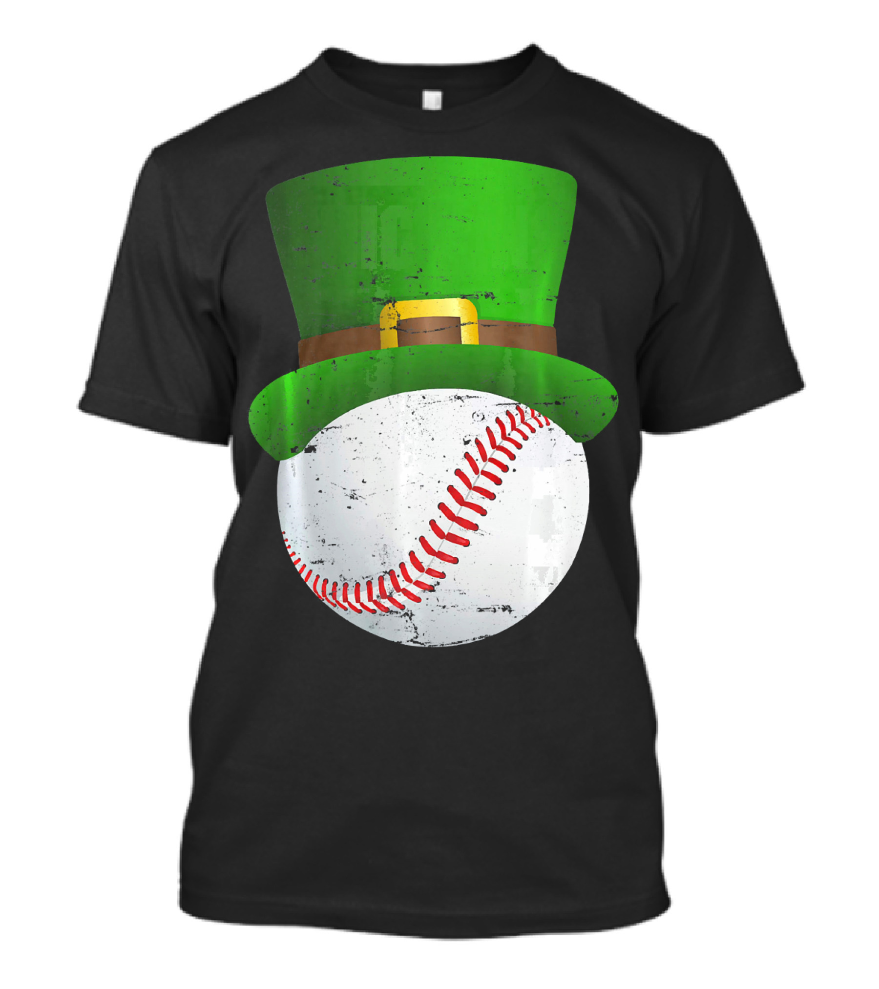 St Patricks Day Leprechaun Hat Baseball Fun T-Shirt