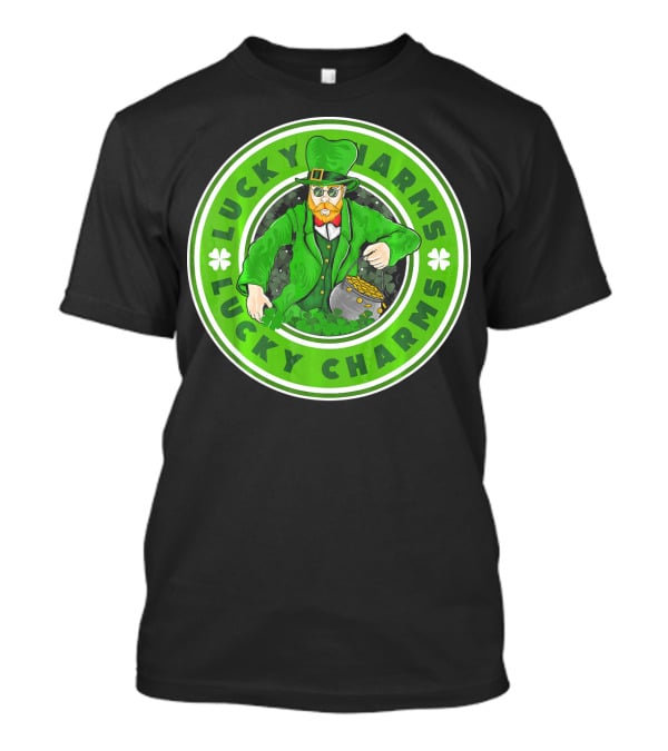 Lucky Charms St. Patrick's Day Irish Leprechaun Pot Of Gold T-Shirt