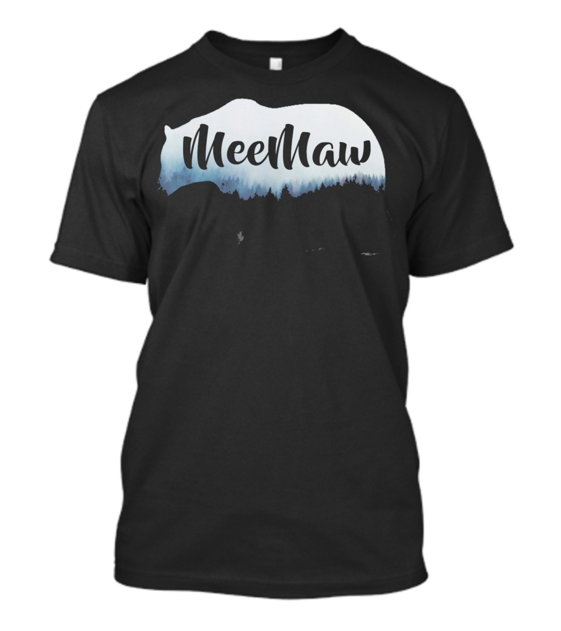 Meemaw Bear Forest T-Shirt