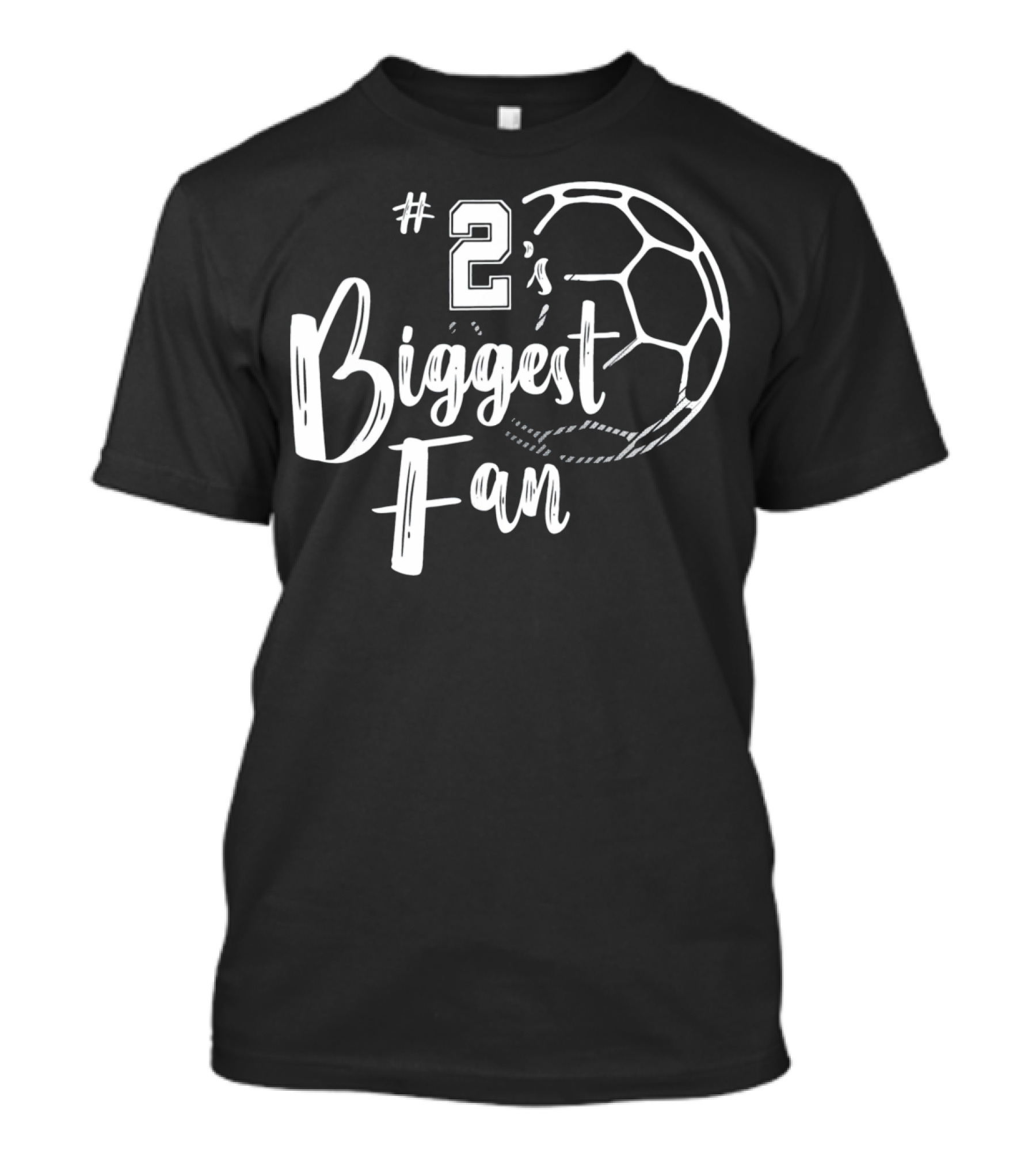 2's Biggest Fan Soccer Player T-Shirt