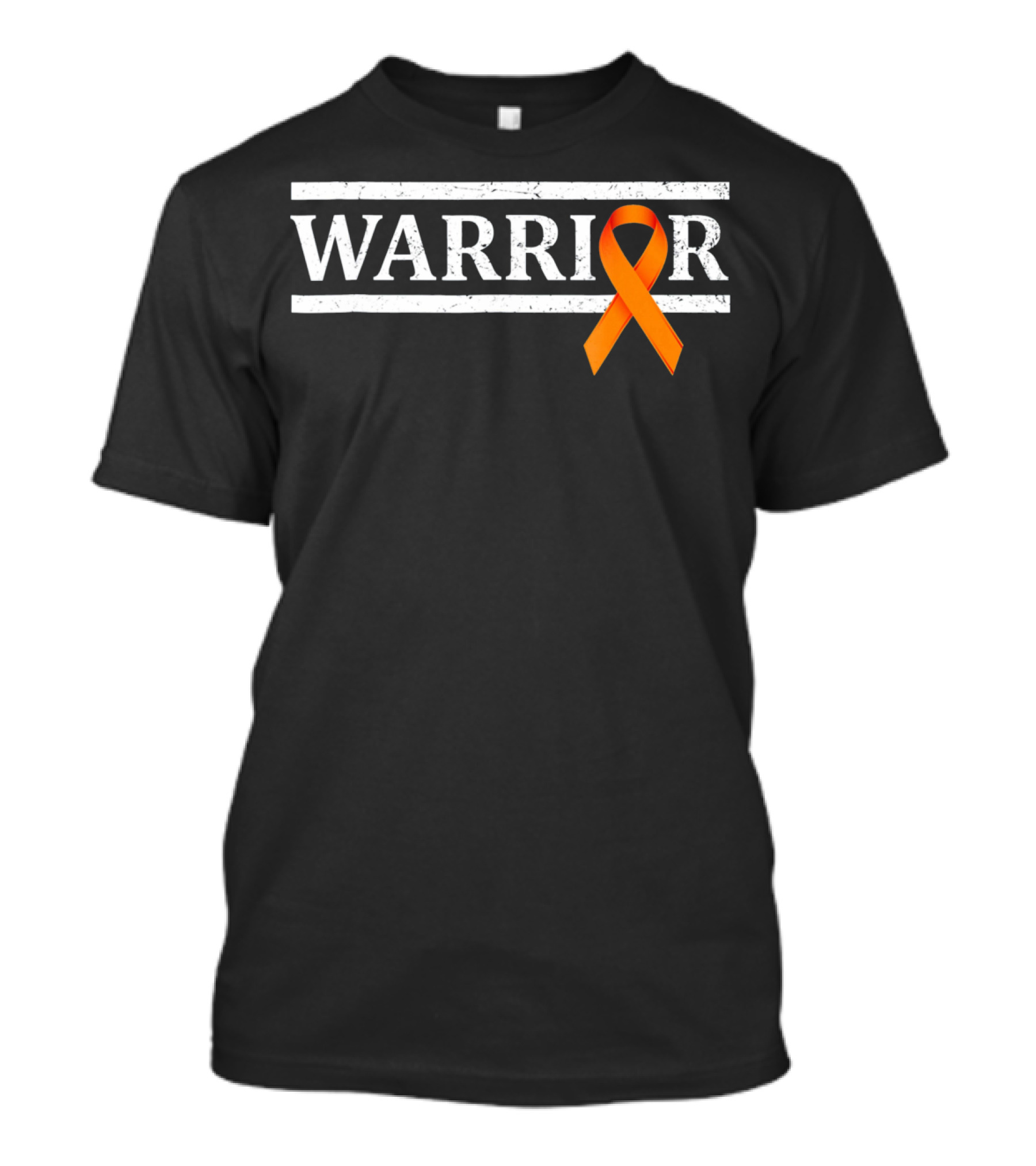 Warrior Orange Ribbon MS Awareness T-Shirt
