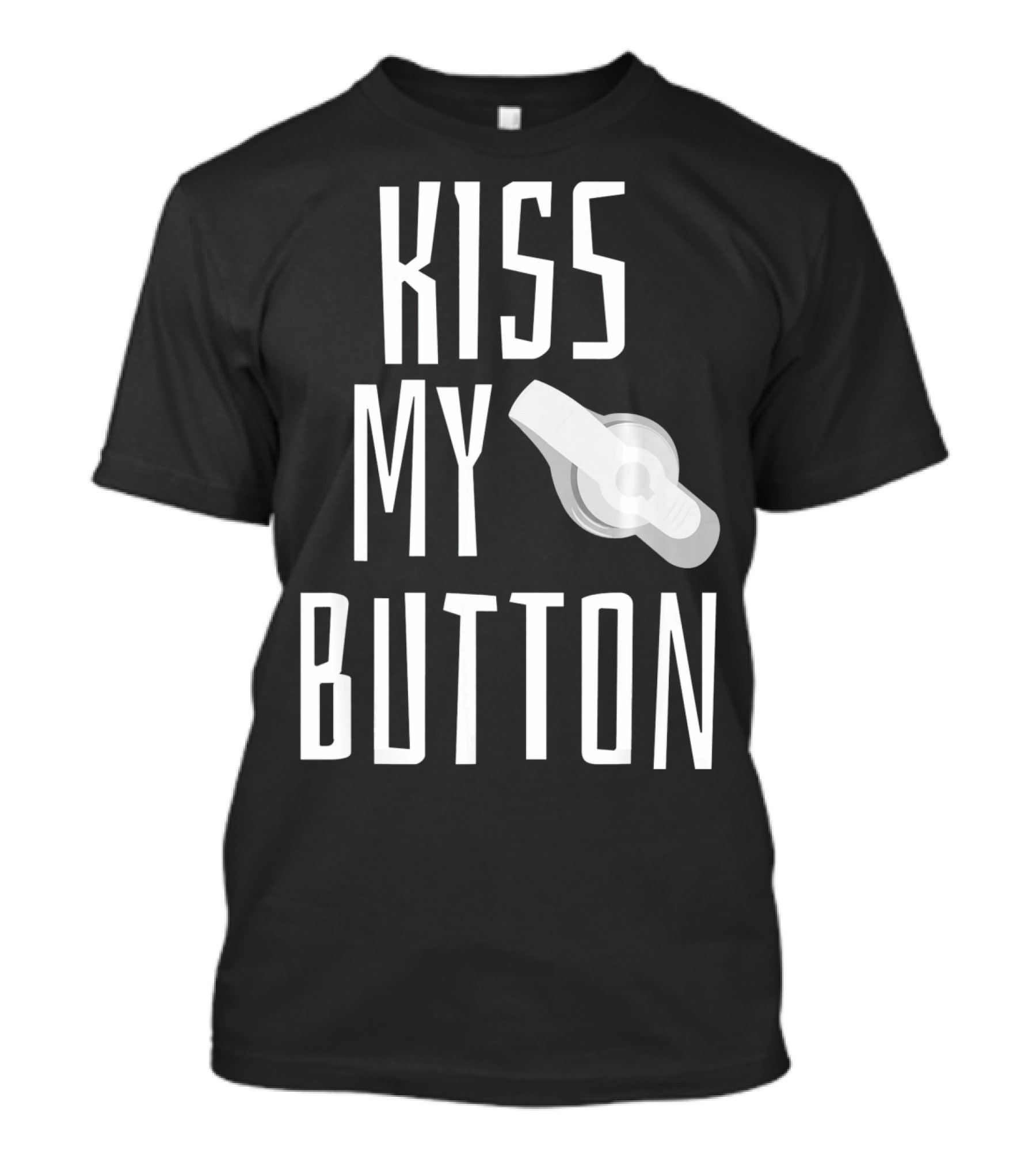 Kiss My Button Feeding Tube Awareness Tu T-Shirt