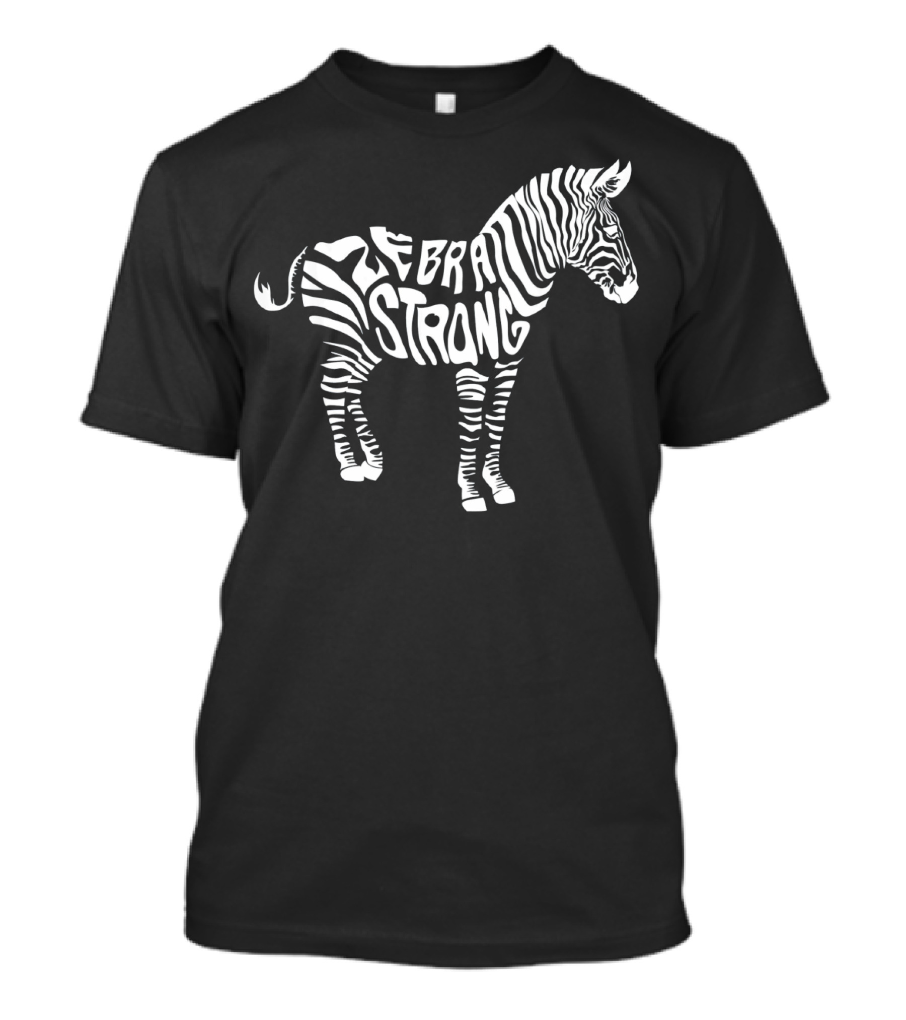 Cute Zebra Strong Ehlers Danlos Syndrome Awareness T-Shirt