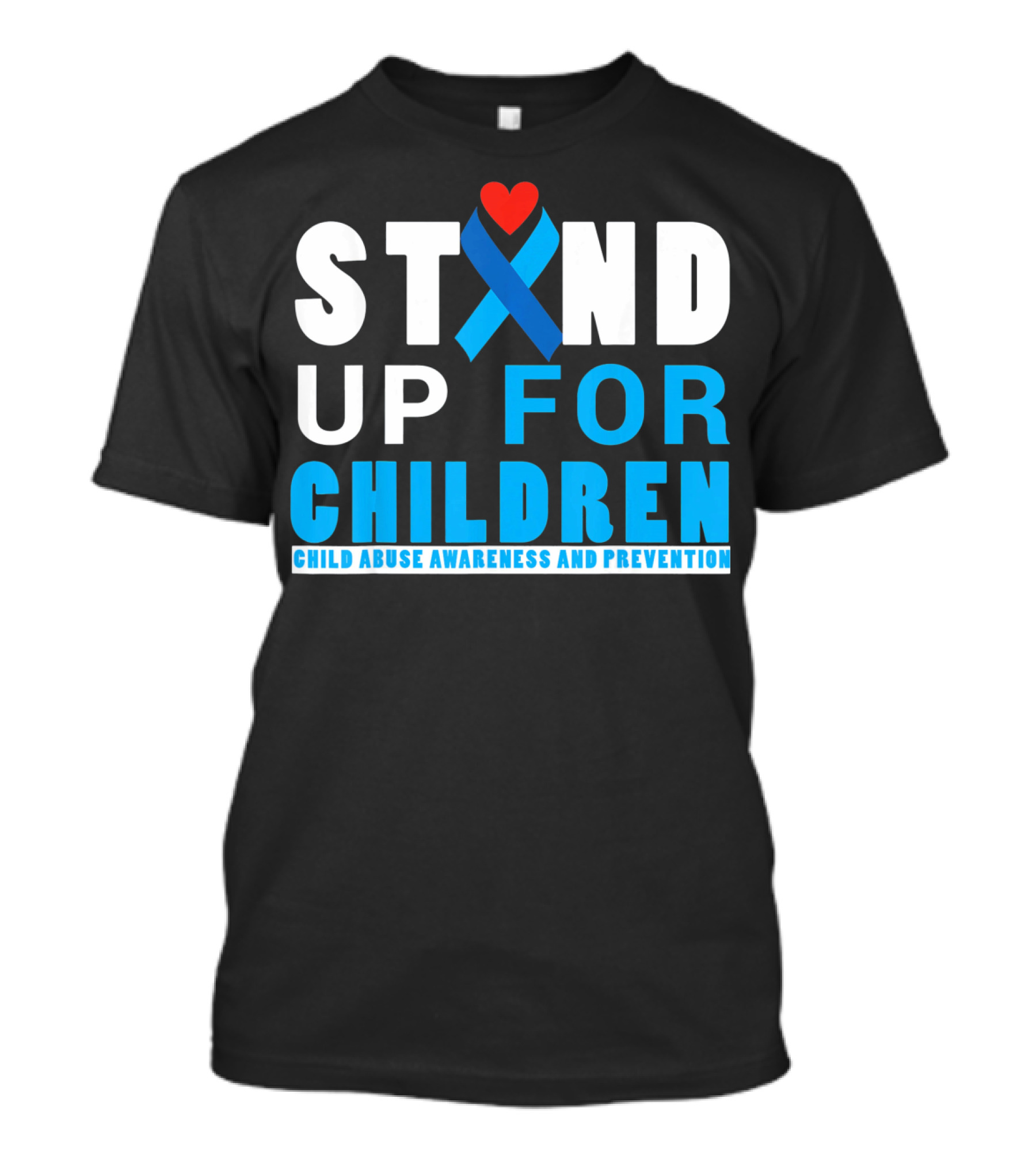STAND UP FOR CHILDREN Child Abuse Awareness And Prevention T-Shirt