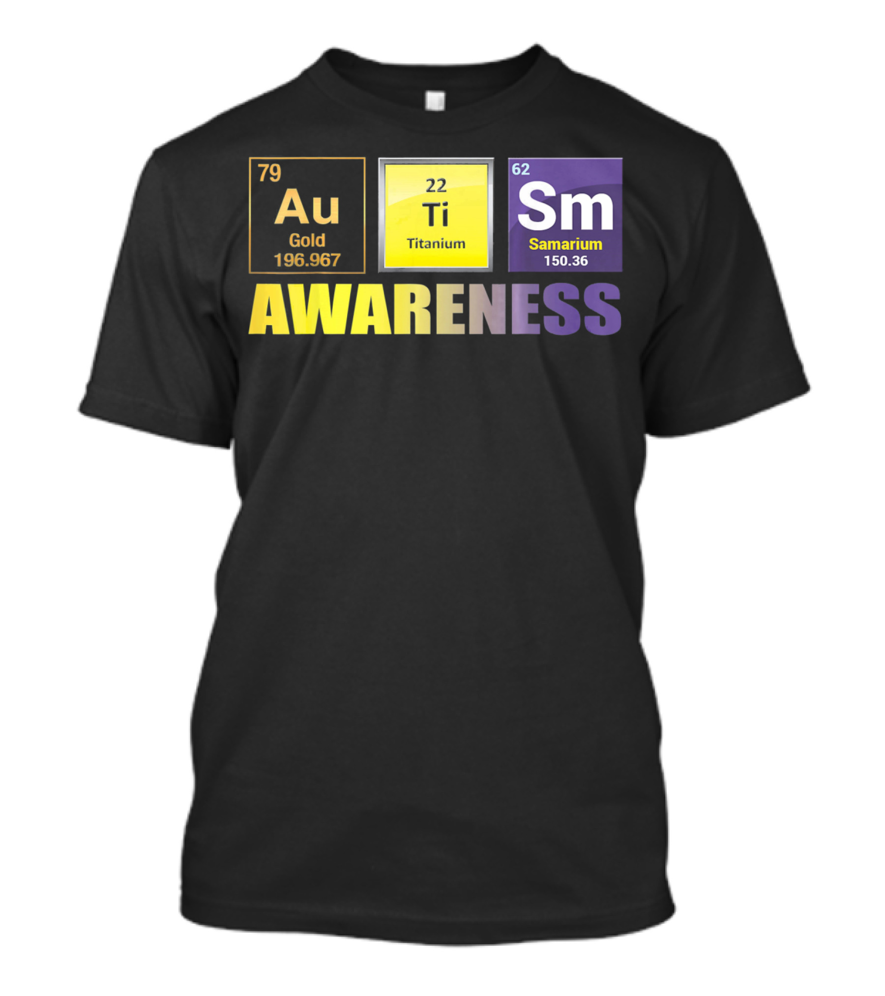 Au Ti Sm Awareness Elements T-Shirt