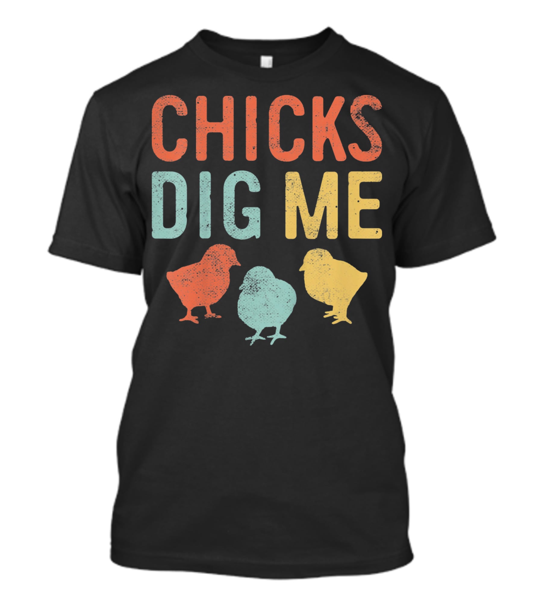 Chicks Dig Me Kids Easter Chicks T-Shirt