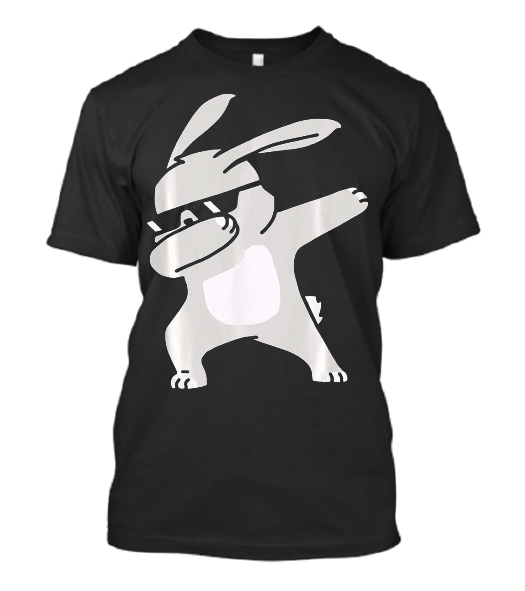 Happy Easter Day Cool Dabbing Rabbit T-Shirt