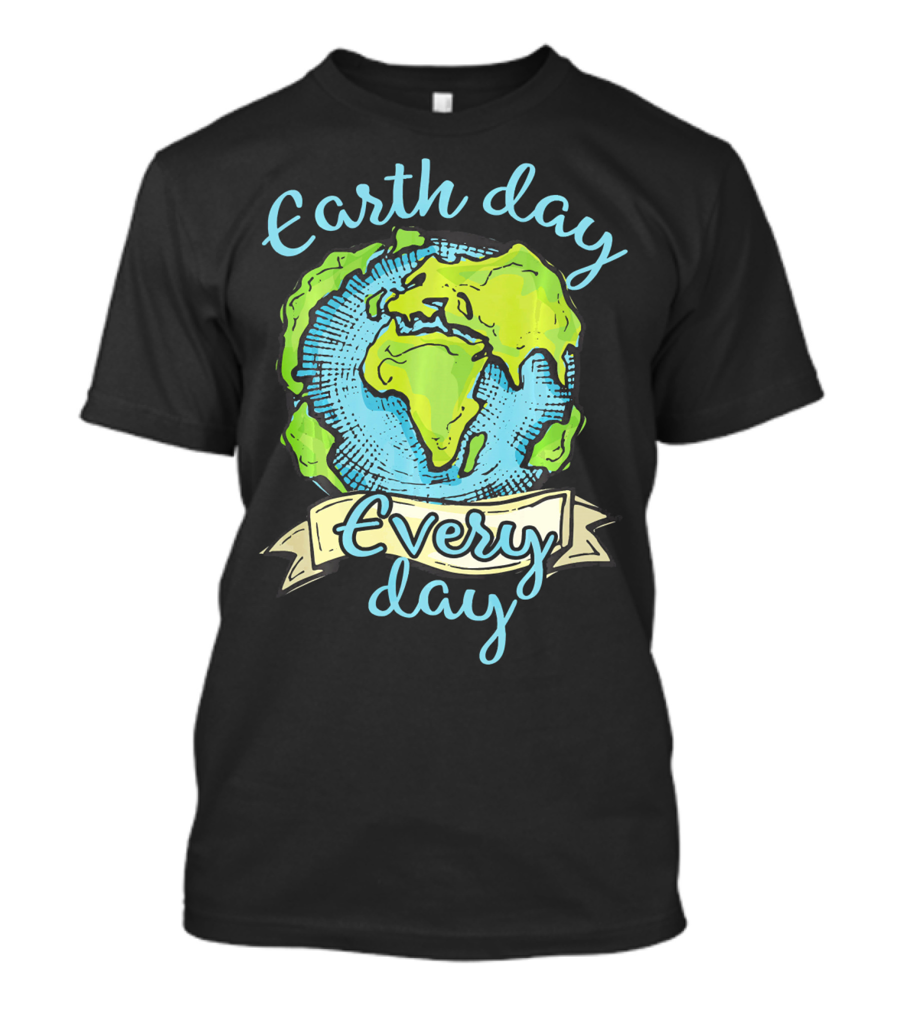 Earth Day Every Day Planet Embrace T-Shirt