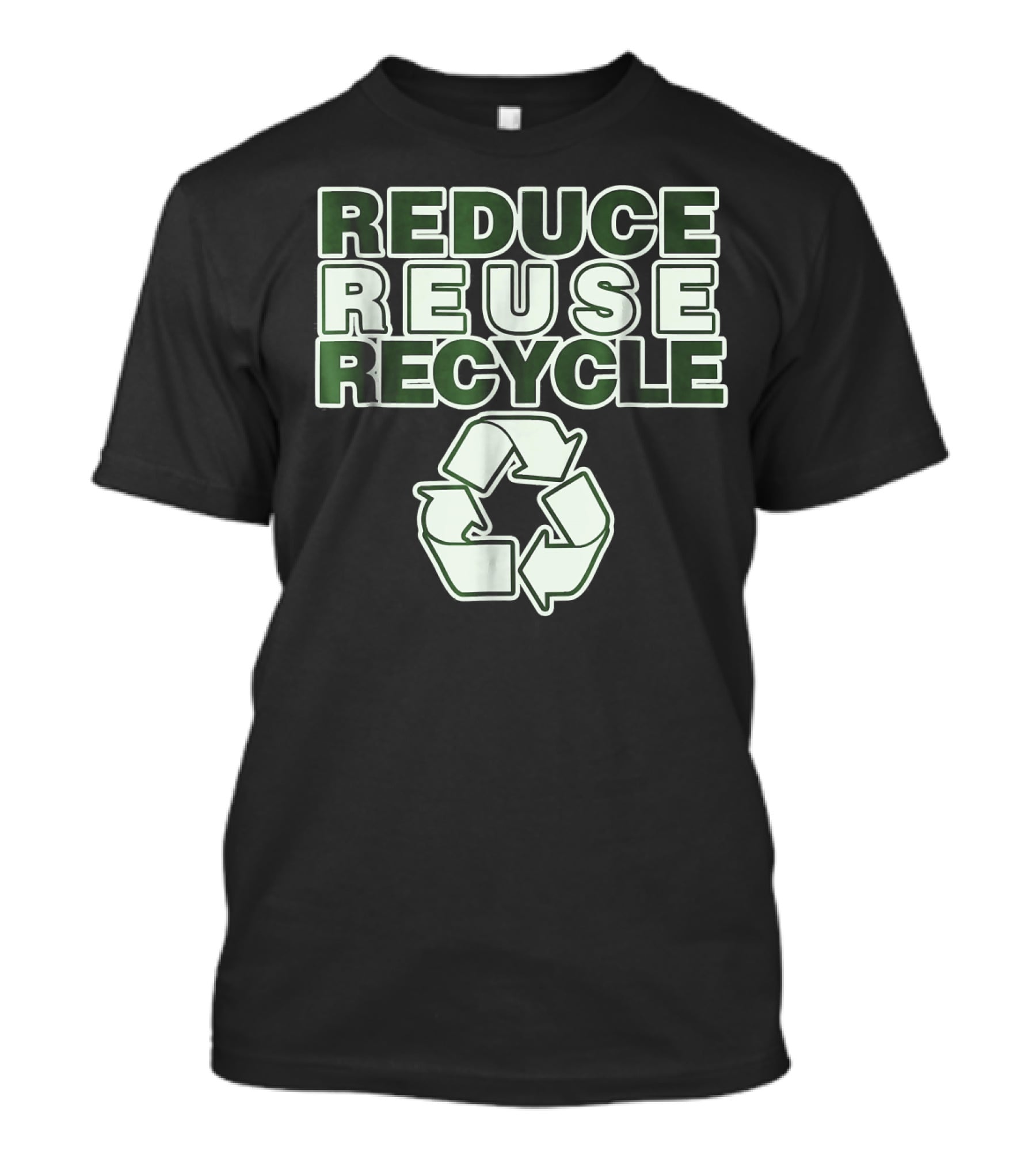 Reduce Reuse Recycle Earth Day T-Shirt