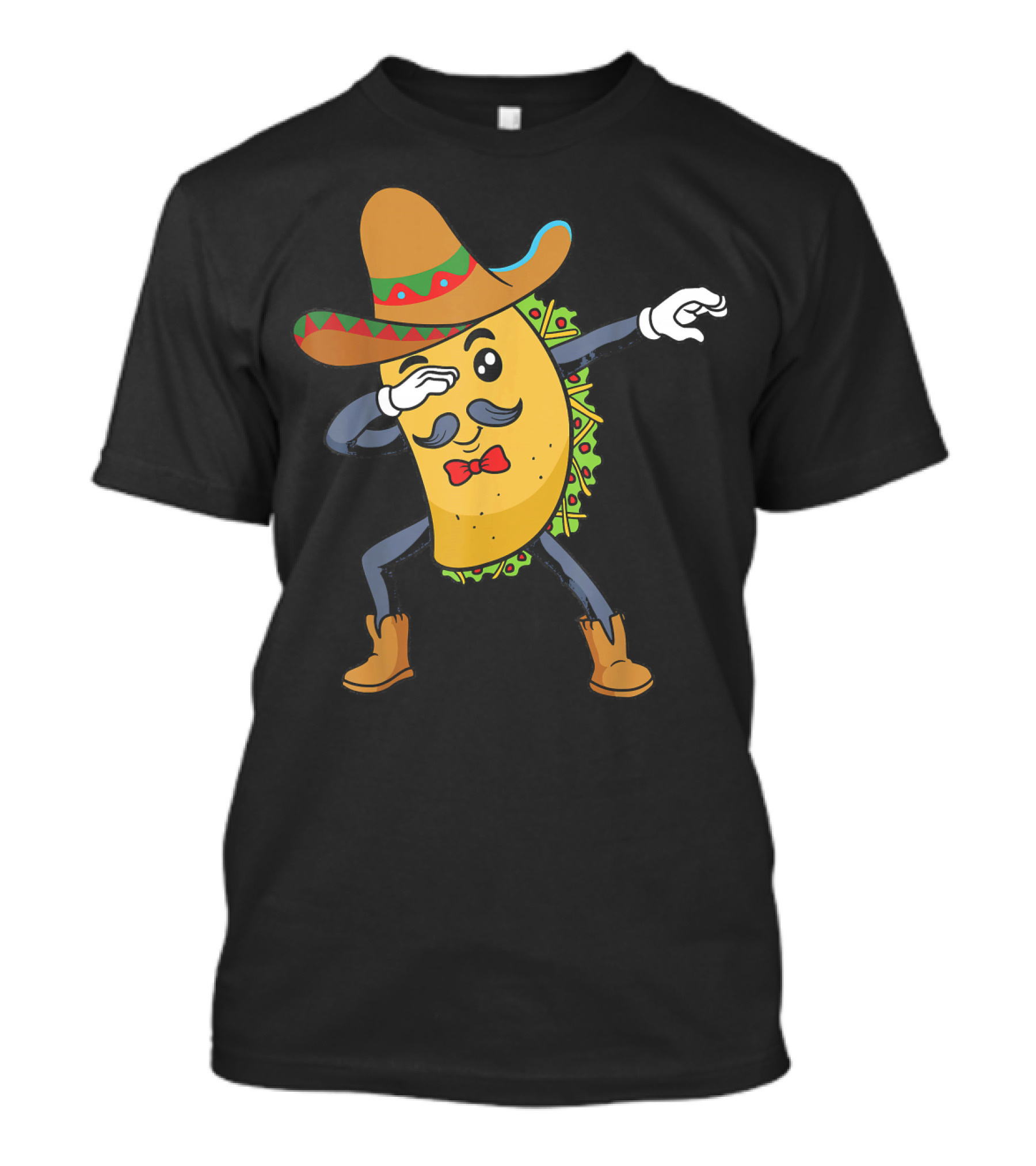 Cinco De Mayo Sombrero Dabbing Taco Fiesta T-Shirt