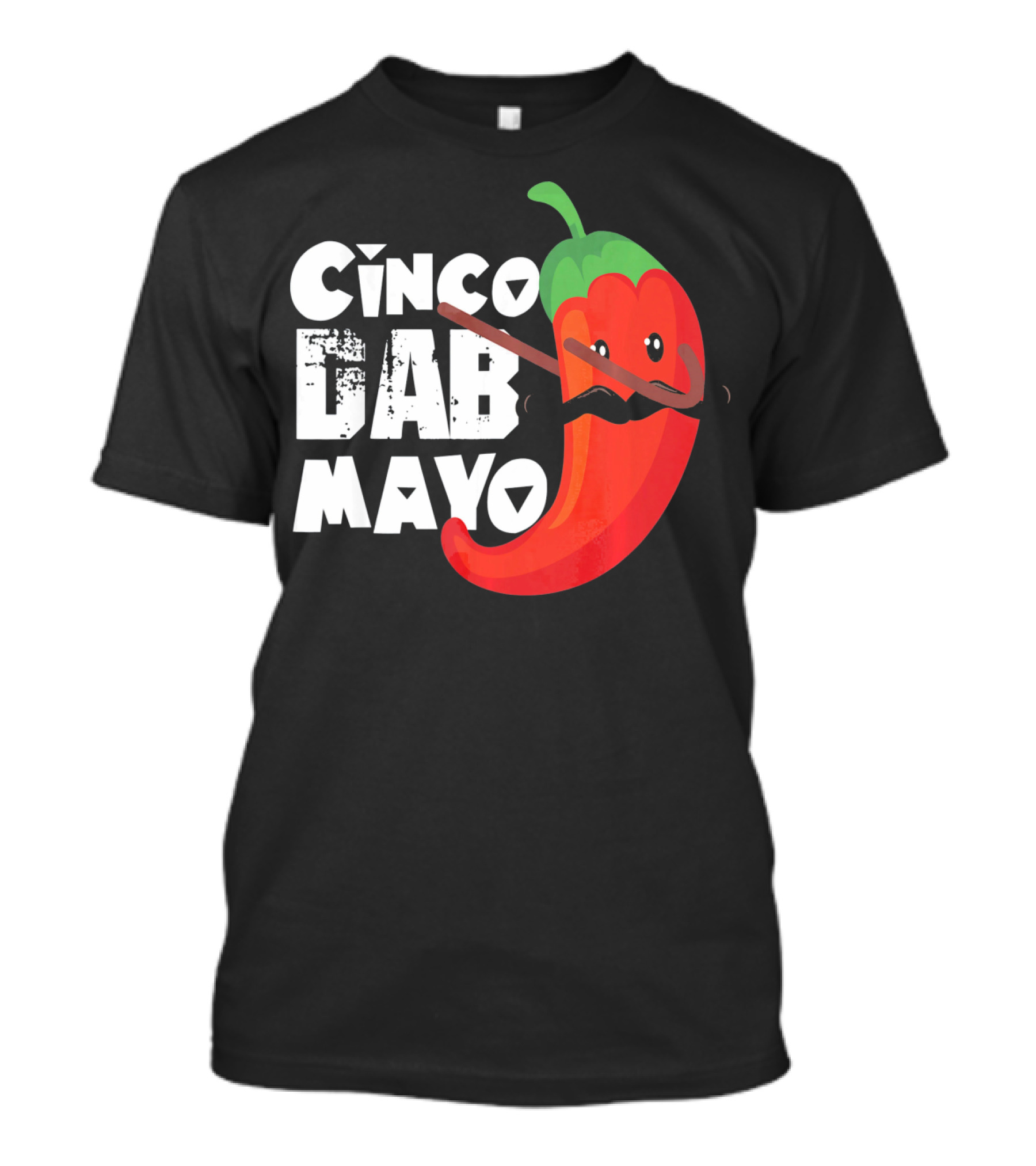 Cinco De Mayo Dab Pepper T-Shirt