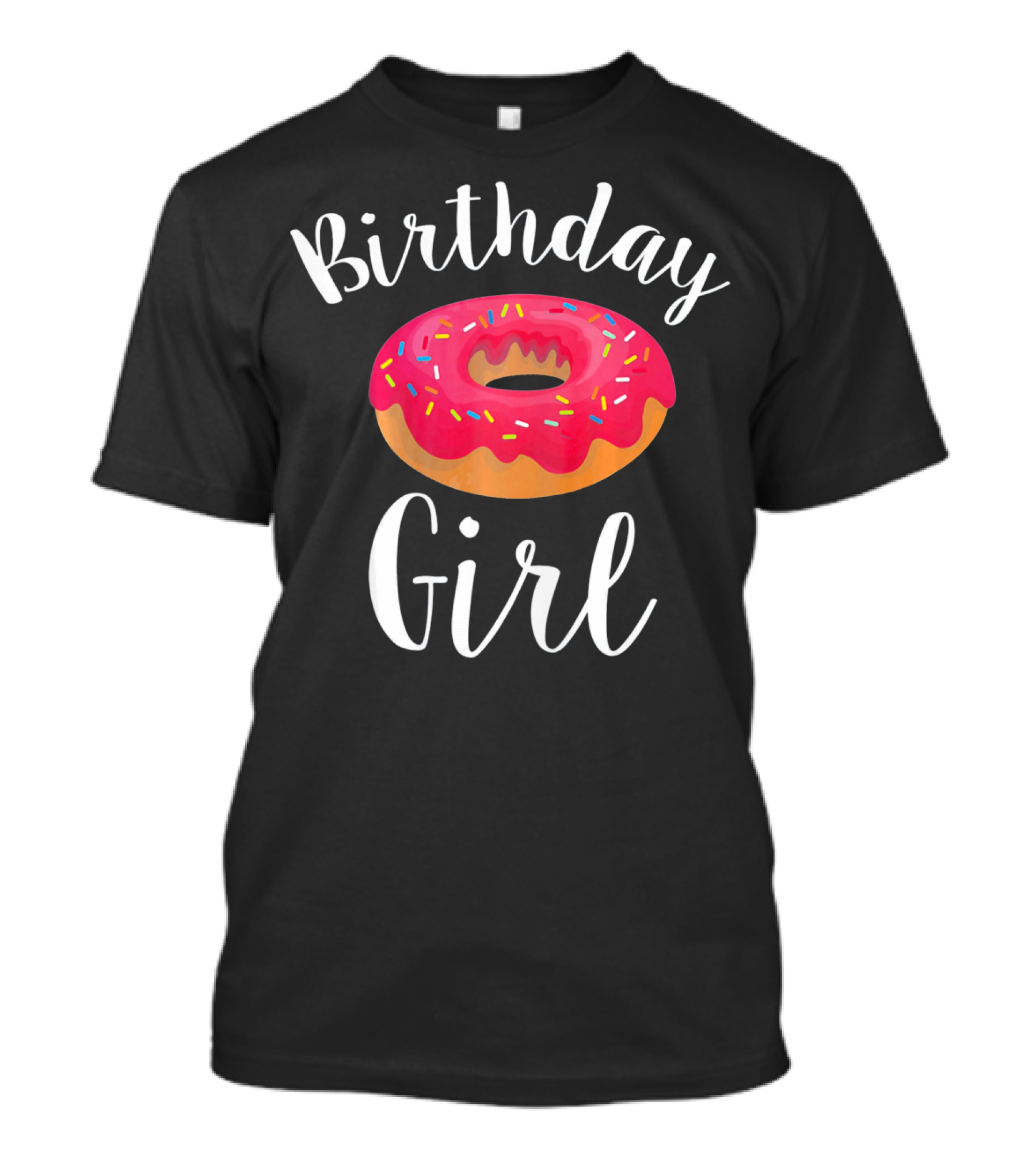 Birthday Girl Donut With Sprinkles T-Shirt