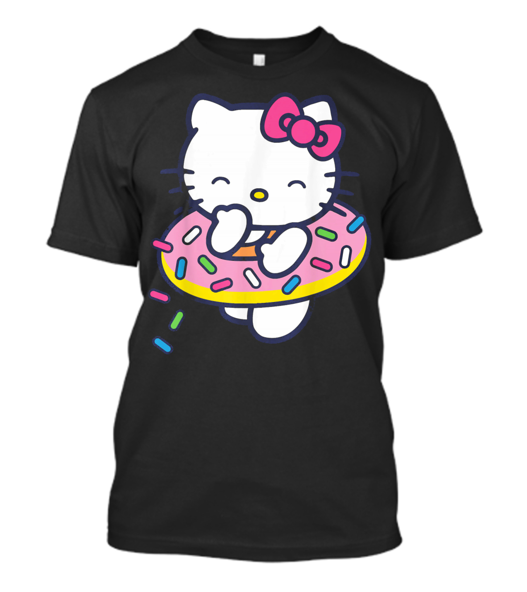 Hello Kitty Donut Floaty With Sprinkles Summer T-Shirt