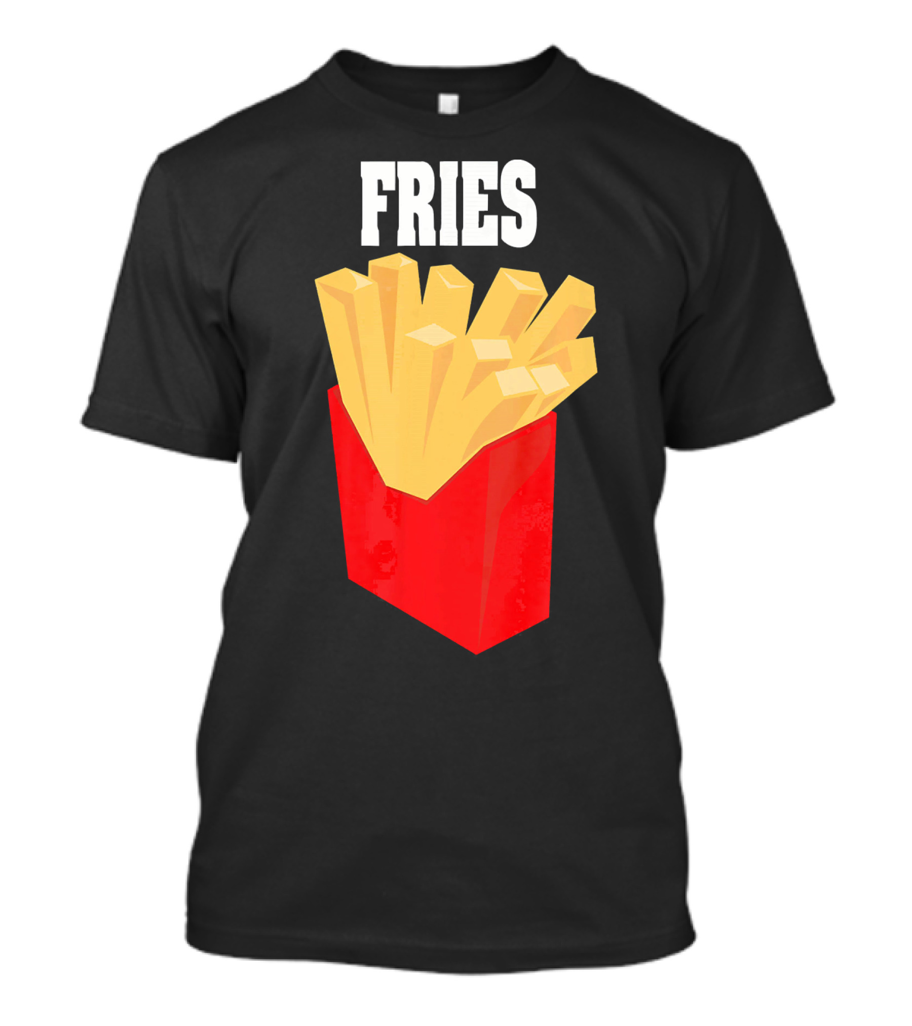 FRIES French Fries Box T-Shirt