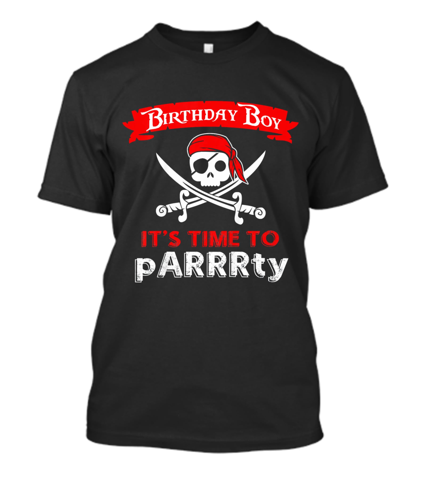 Birthday Boy Pirate It's Time To PARRRty T-Shirt