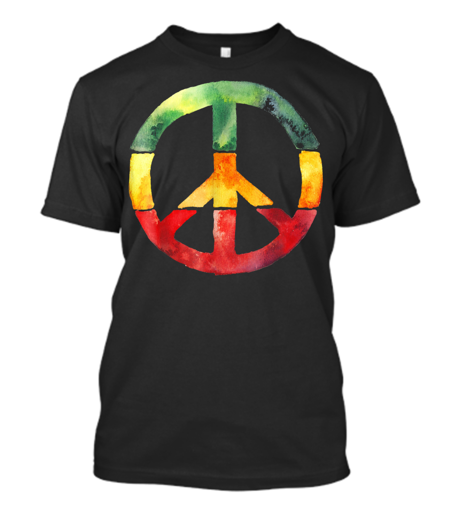 Peace Sign Rasta Reggae Roots One Love T-Shirt