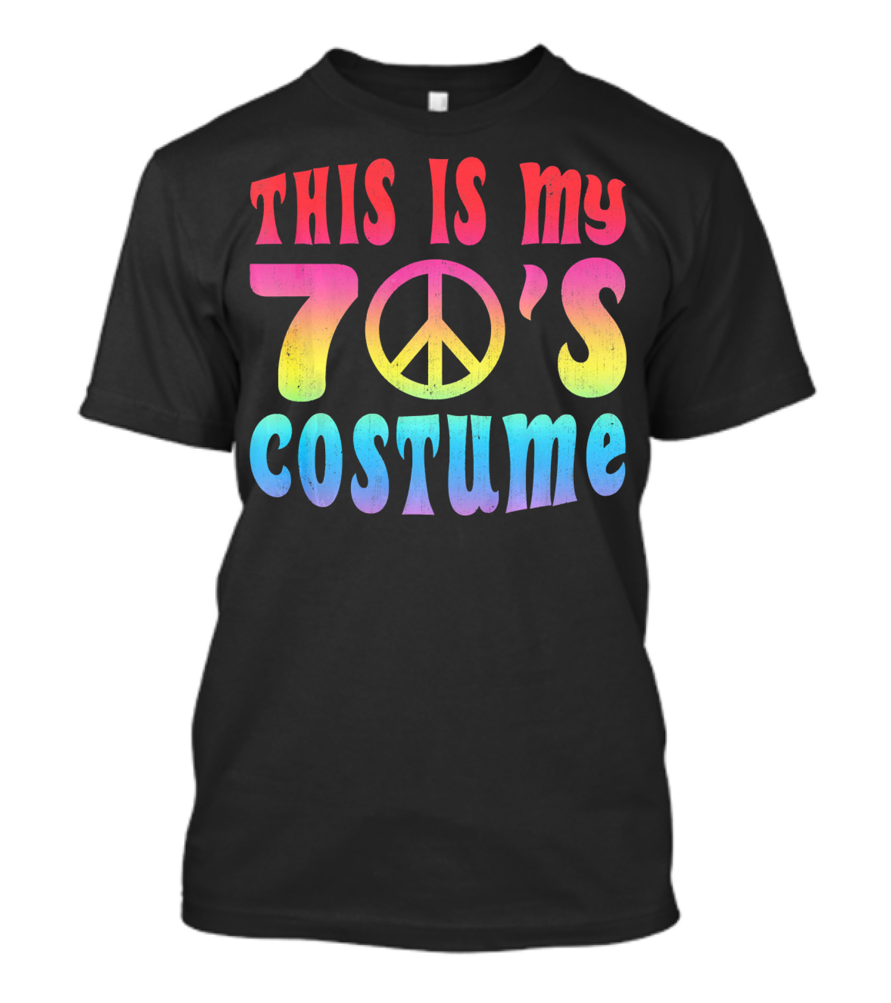 This Is My 70's Peace Sign Costume T-Shirt