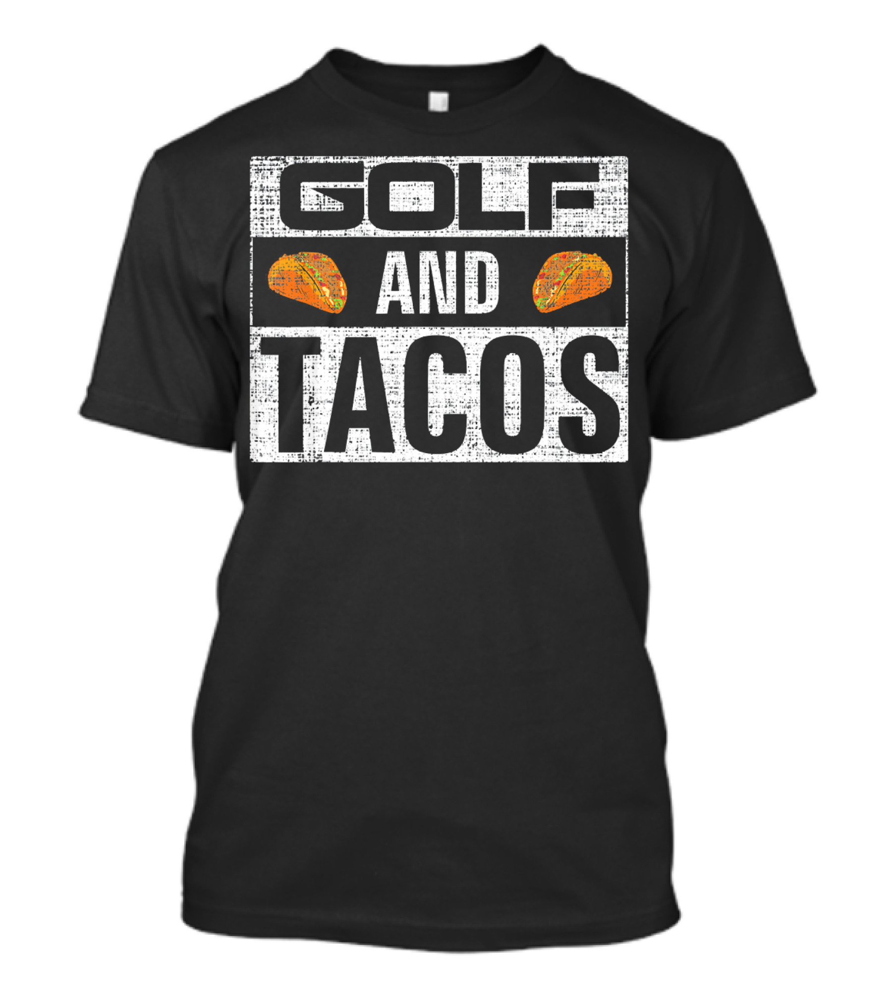 Golf And Tacos Vintage Funny Spo T-Shirt