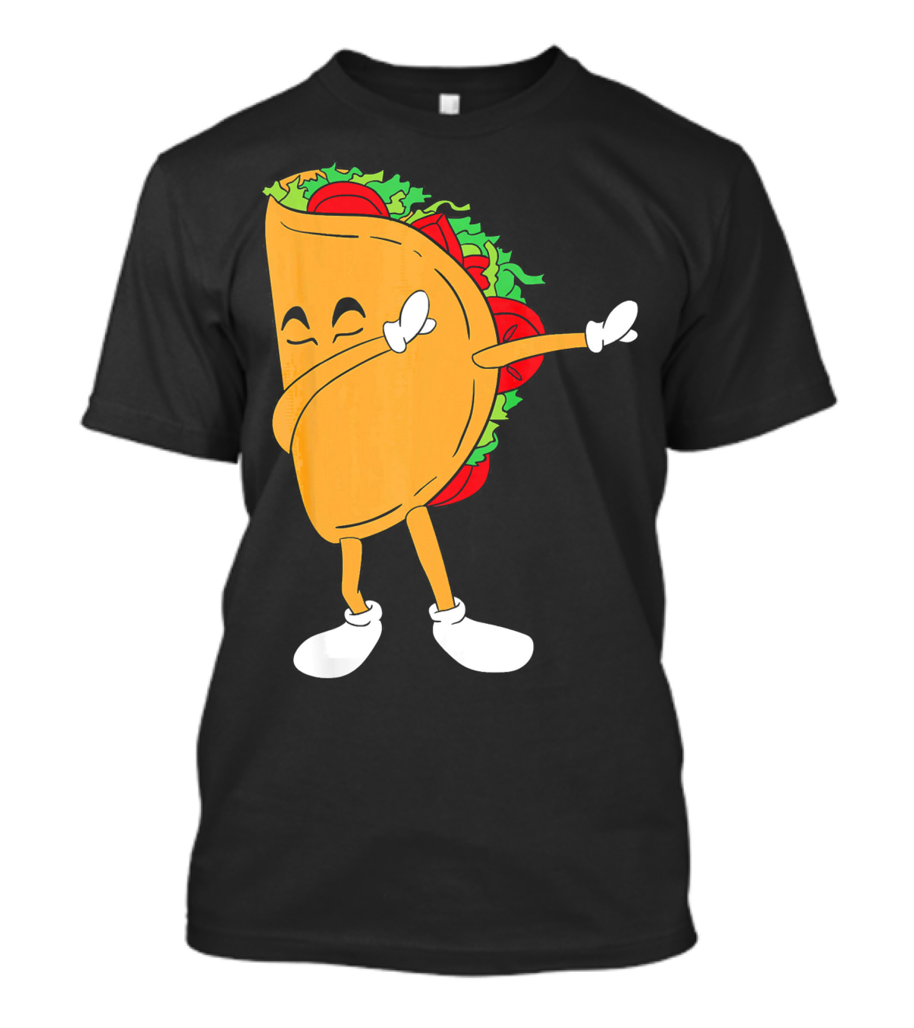 Dabbing Taco Mexico Funny Mexican Food T-Shirt
