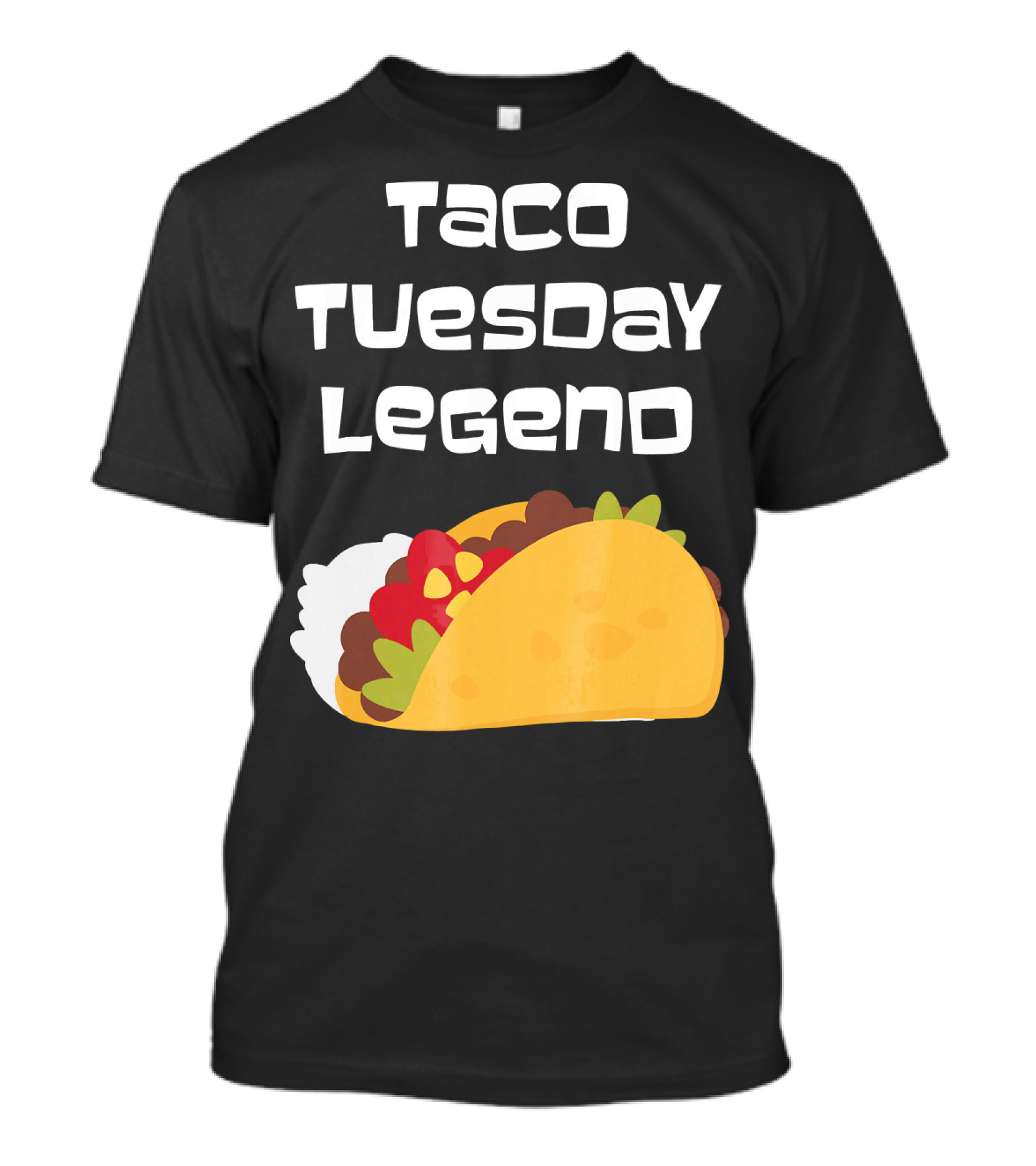 Taco Tuesday Legend Mexican Food Achievement T-Shirt