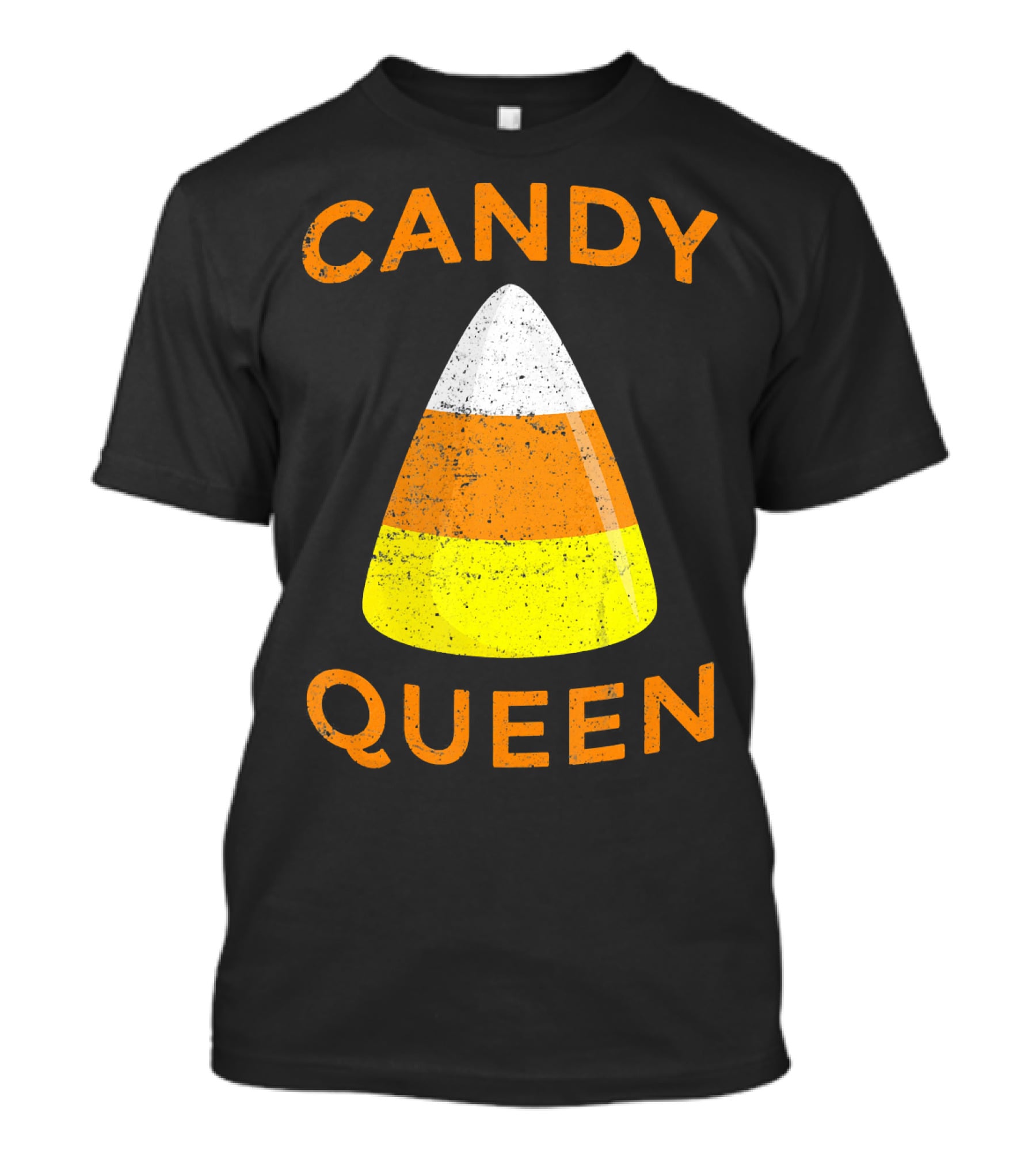 Candy Corn Queen Halloween Costume Iconic Treat T-Shirt