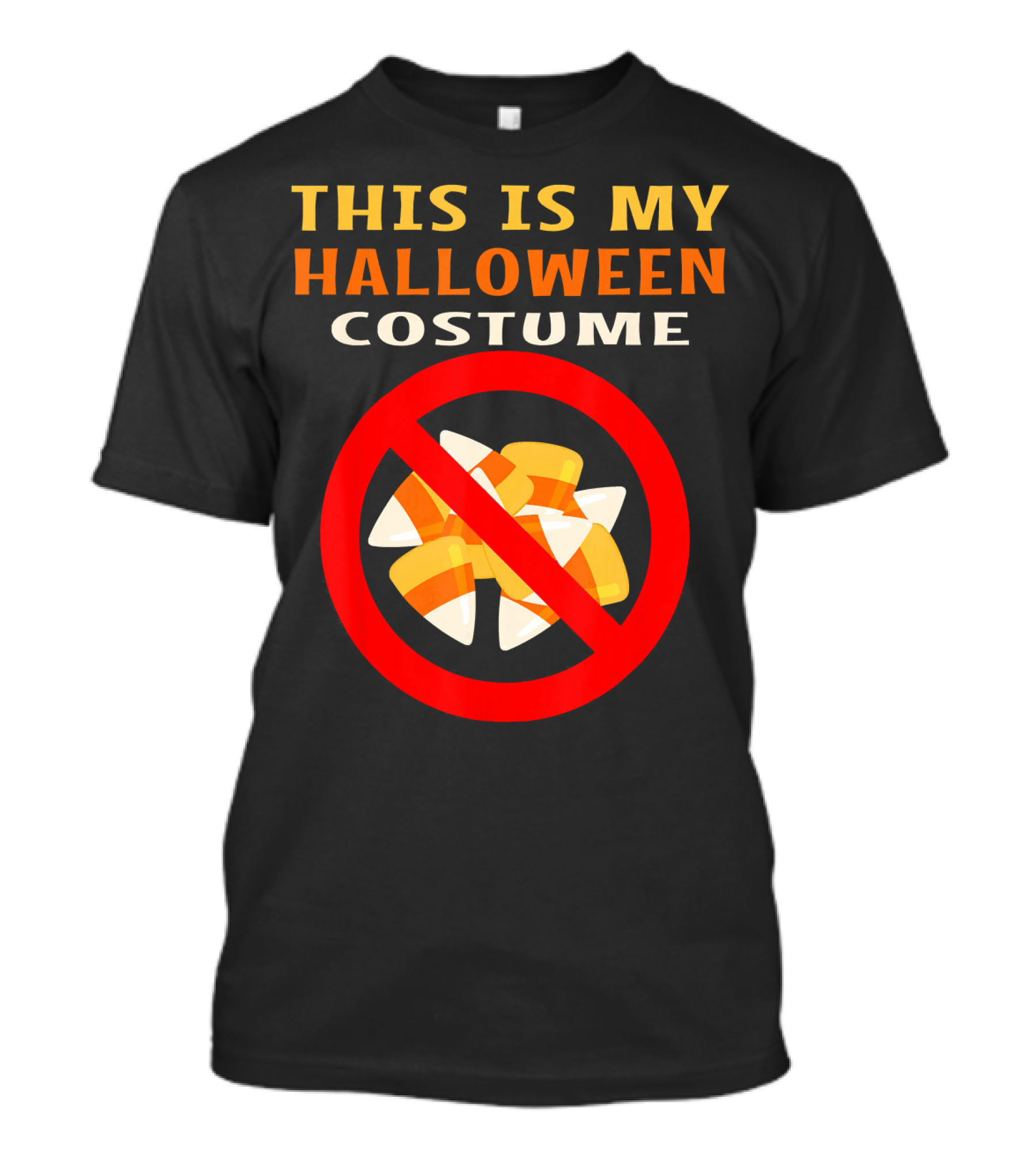 This Is My Halloween Costume Ban Candy Corn T-Shirt