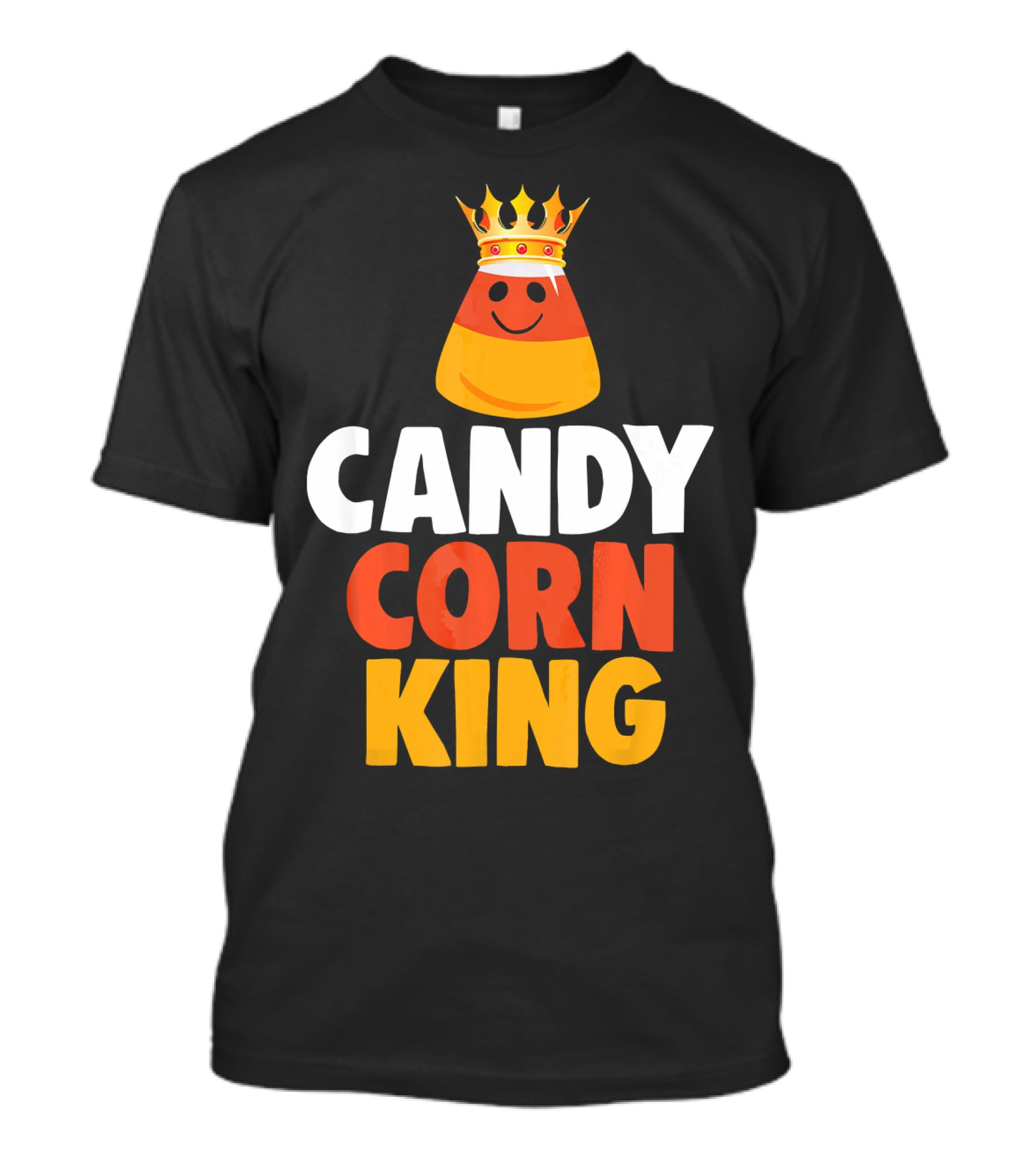 Candy Corn King Halloween Trick OR Treat T-Shirt