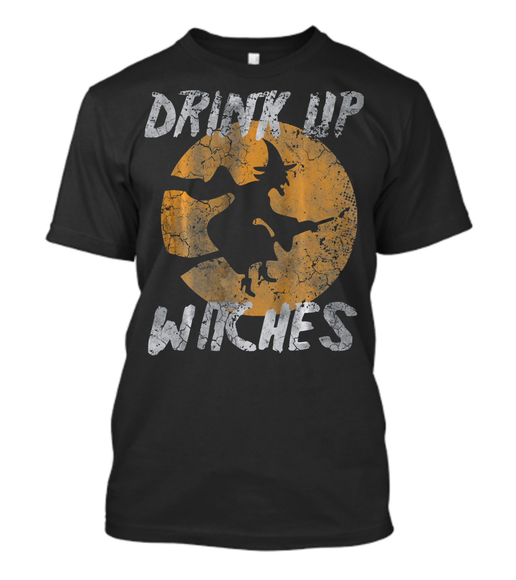 Drink Up Witches Vintage Halloween Moon T-Shirt
