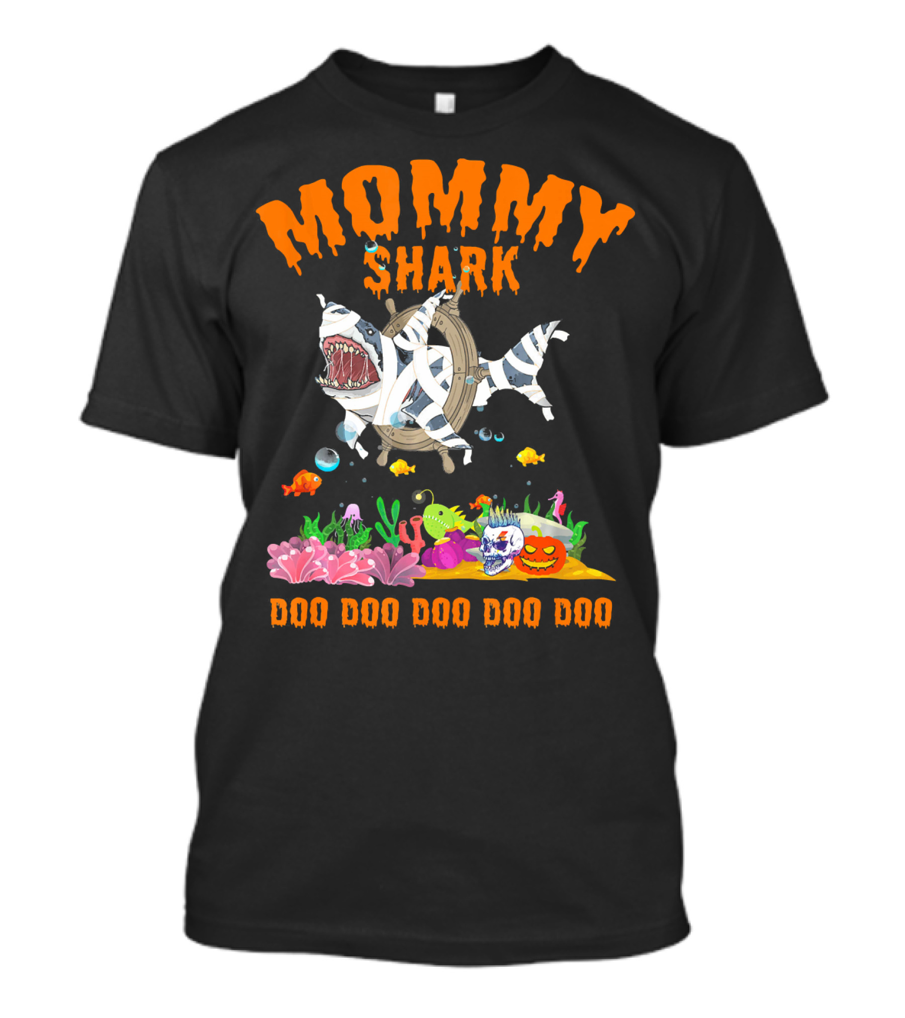 Mommy Shark Halloween Costume Doo Doo Doo Doo Doo T-Shirt