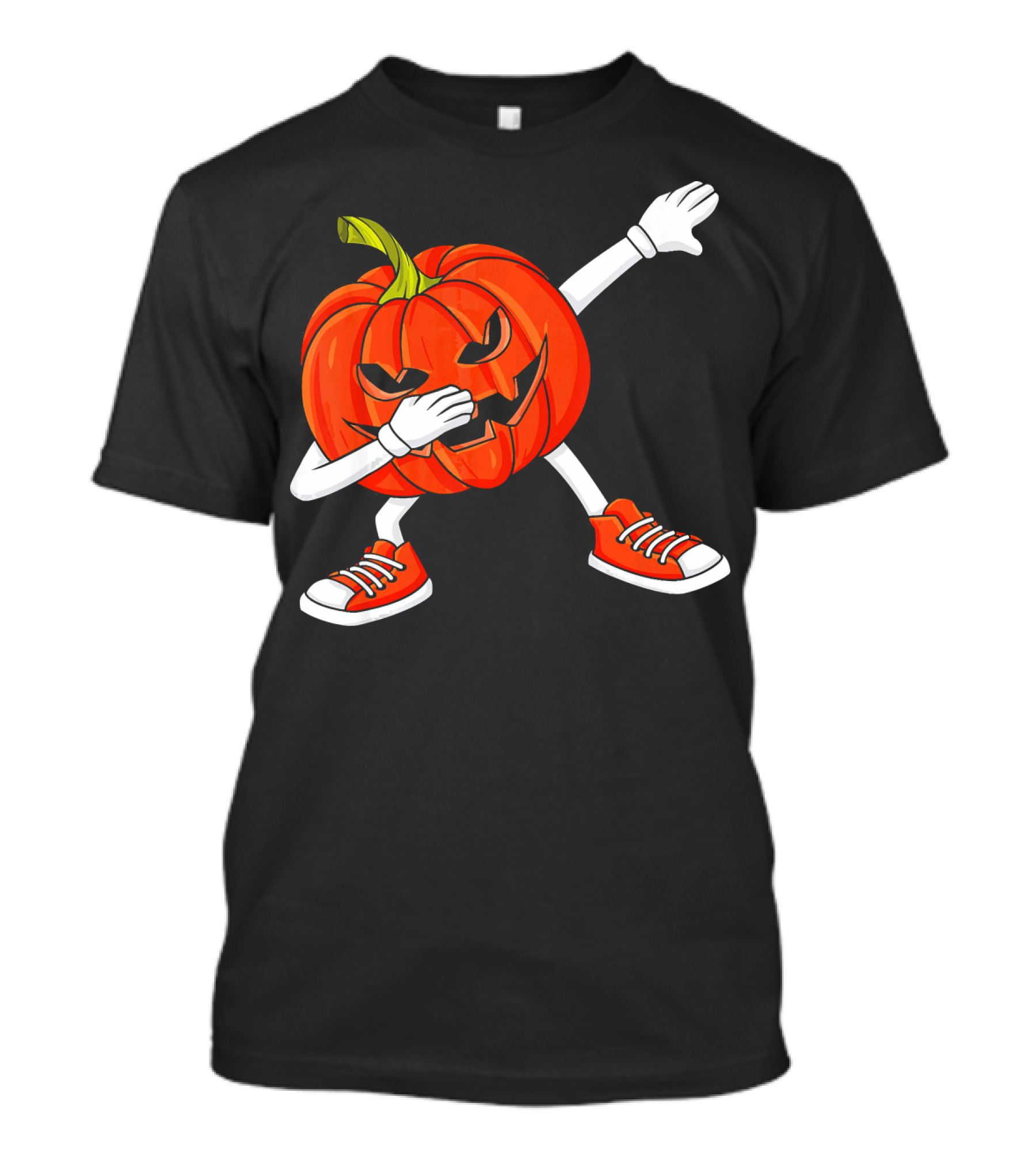 Dabbing Jack O Lantern Pumpkin Dance Pose T-Shirt