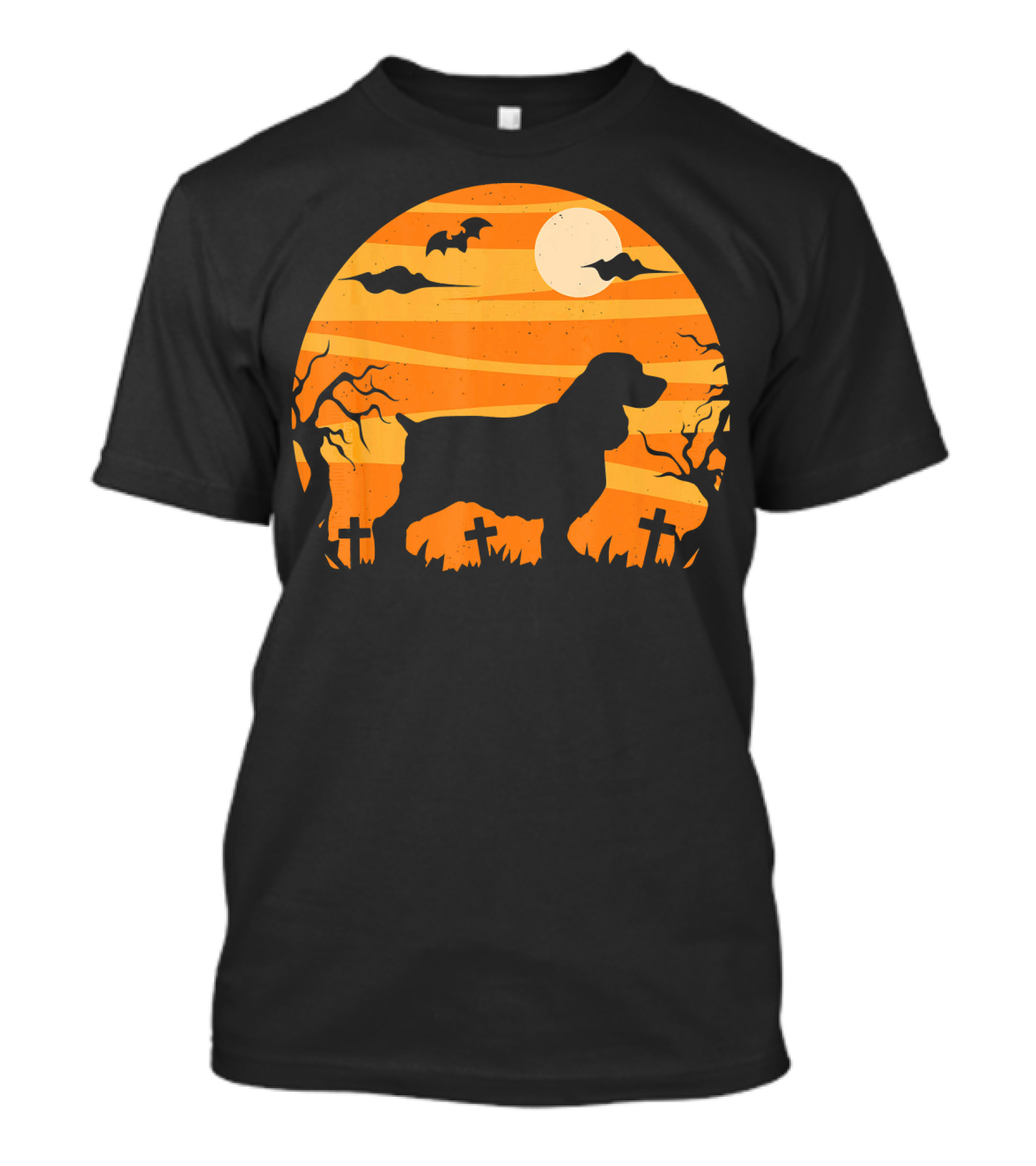 Halloween Night English Springer Spaniel T-Shirt