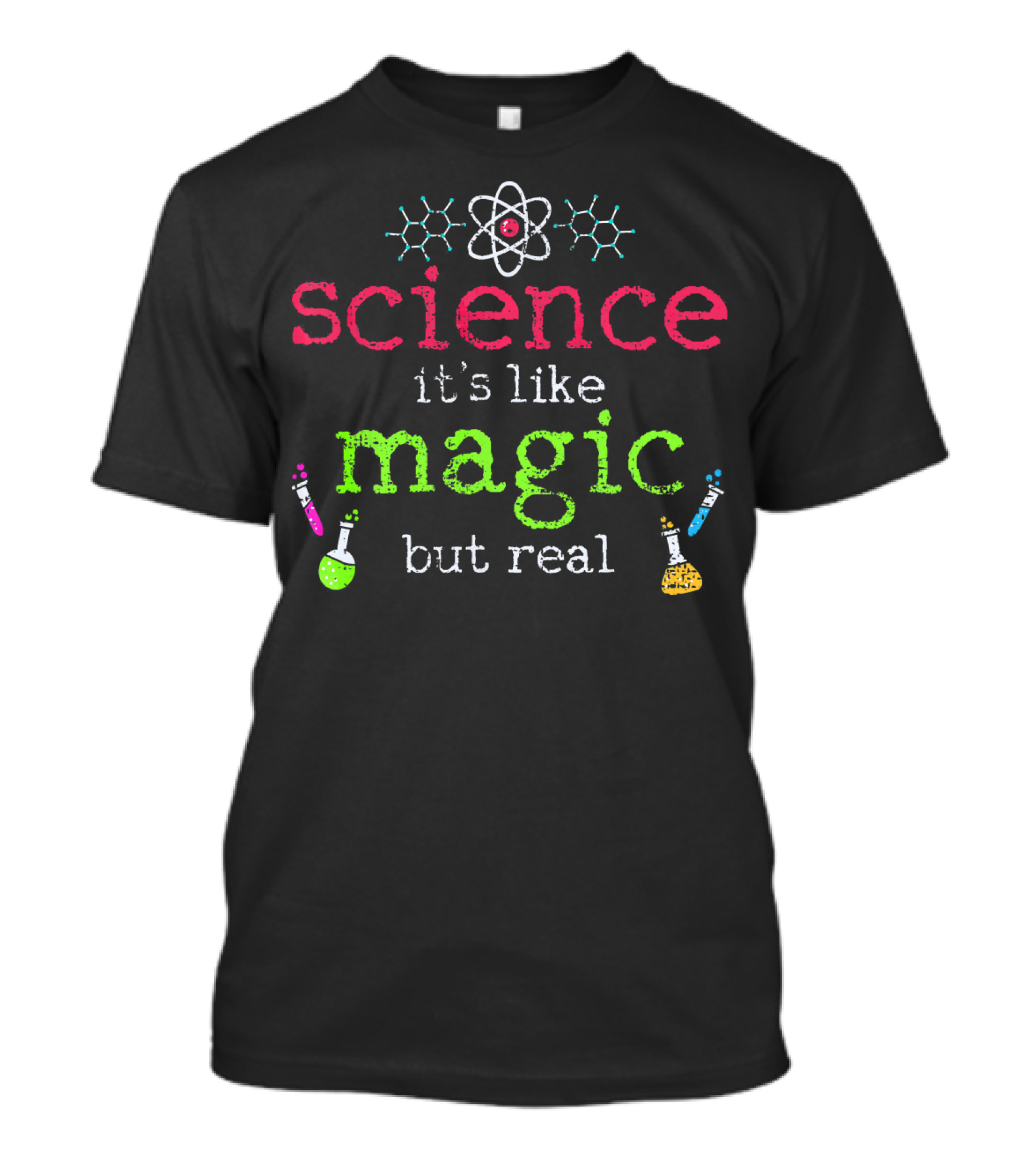 Science It's Like Magic But Real Chemistry Student Teacher T-Shirt