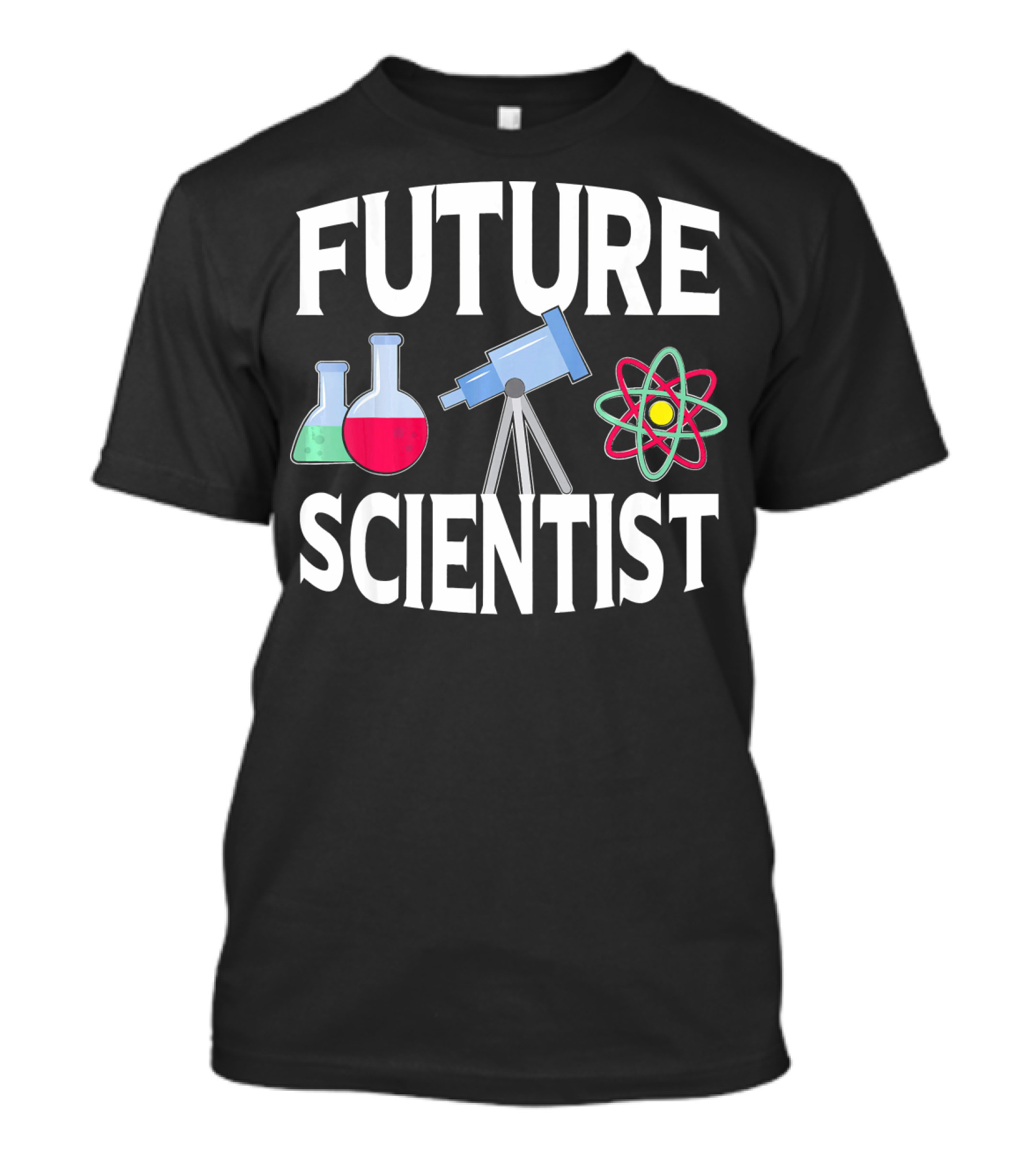 Future Scientist Chemistry Physics Astronomy T-Shirt